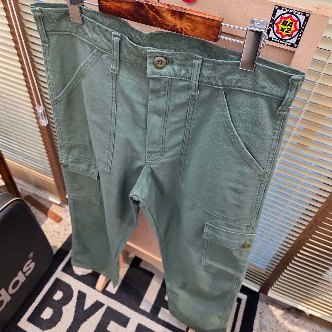 GUNGHO 밀리터리 퍼티그 팬츠(올리브) 상품이미지2