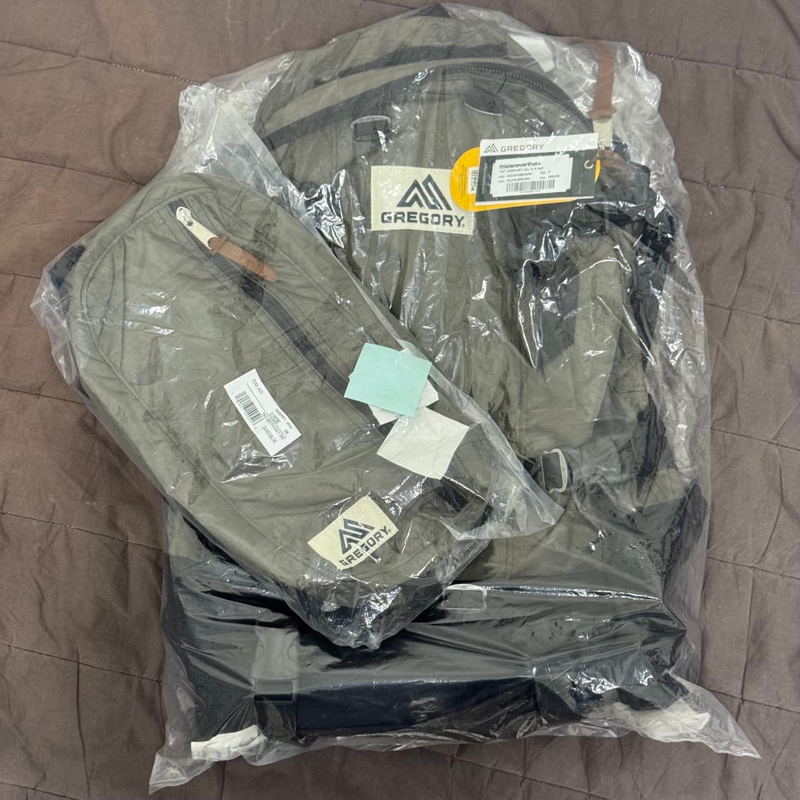 새상품 OS) 그레고리 디스이즈네버댓 데이앤하프 + 투웨이 포켓 풀세트 상품이미지9