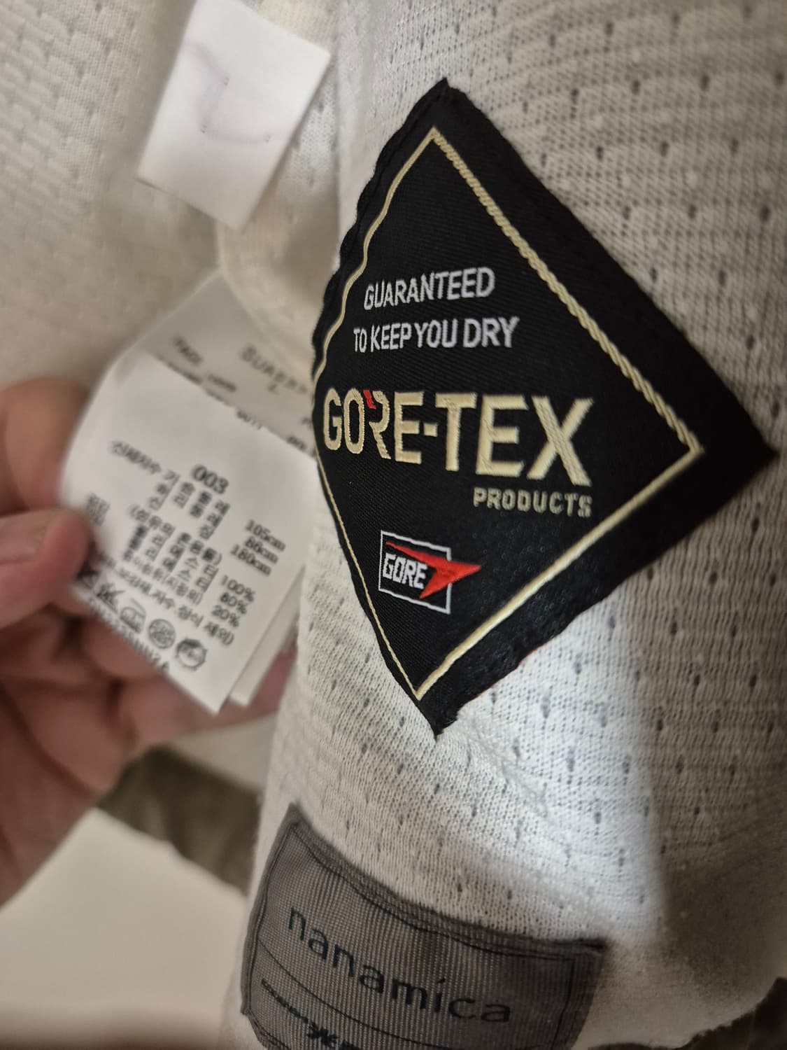 Nanamica 2L GORE-TEX Coach jacket L 상품이미지3