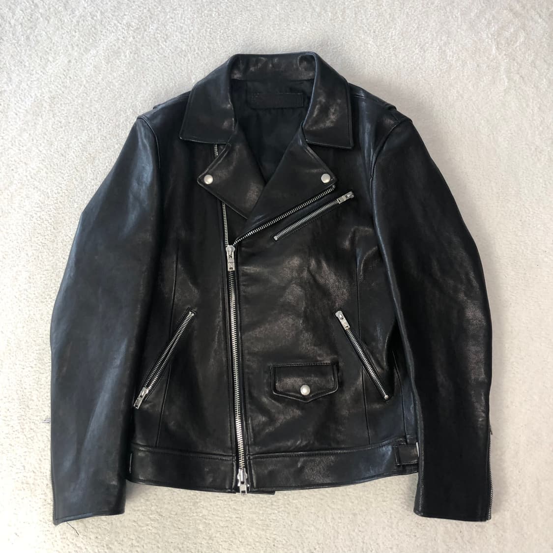 느와르라르메스 레더자켓 상품이미지1