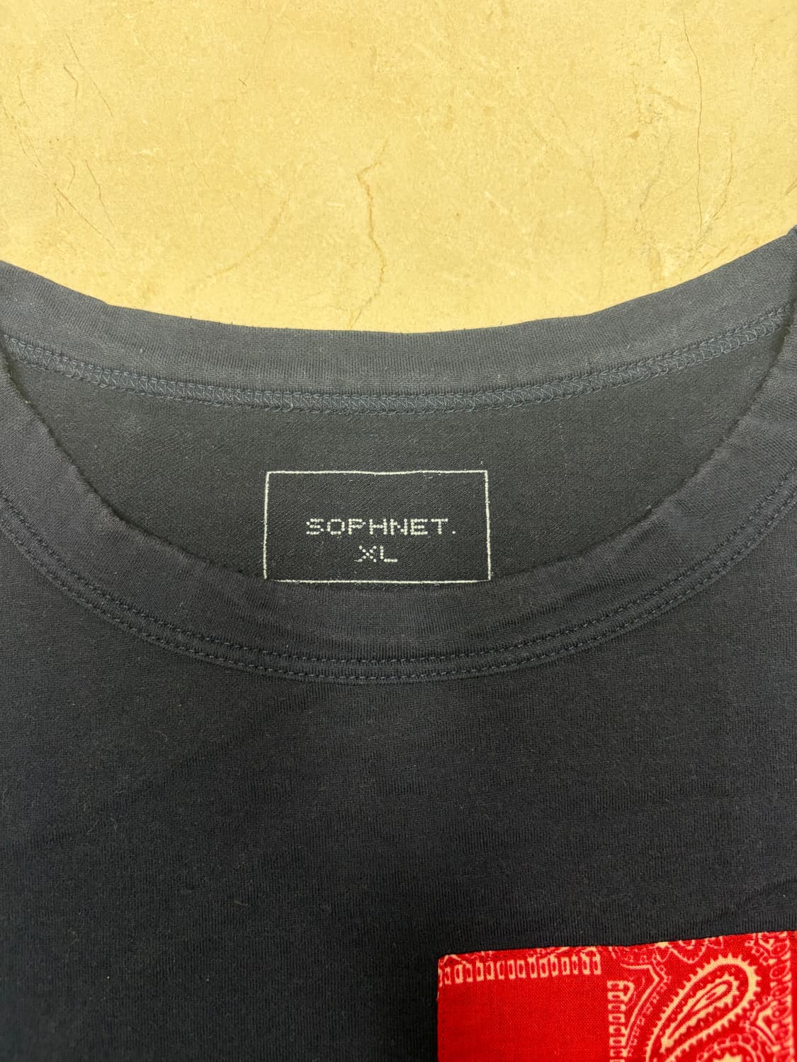 SOPHNET. 소프넷 반다나 포켓 티셔츠 XL 상품이미지4