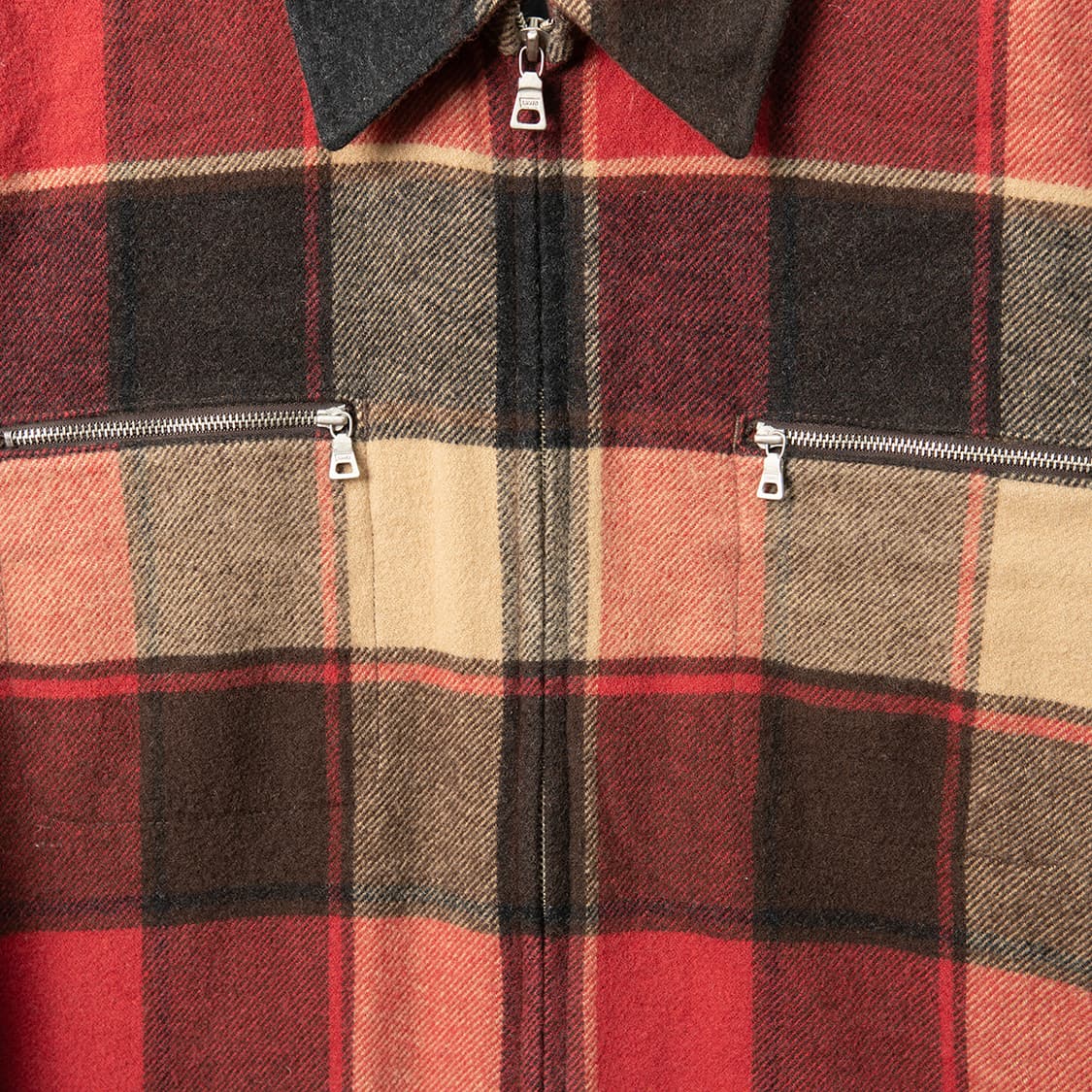 [105] 00s 리바이스 블럭체크 울 집업자켓  상품이미지2