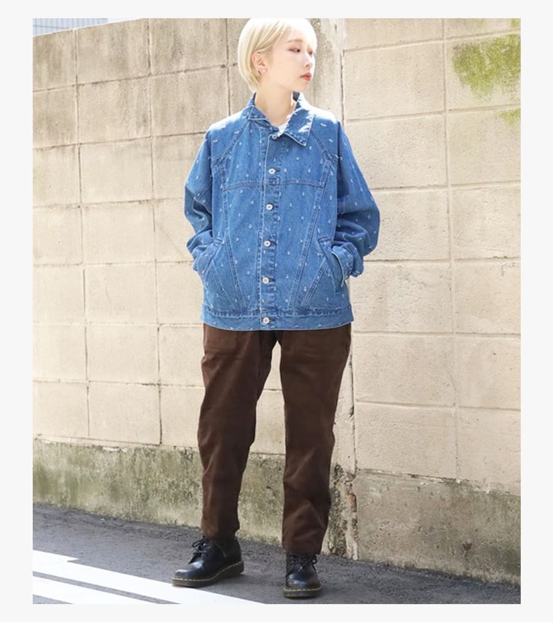 CAL O LINE - PUNCHING DENIM JACKET 상품이미지4