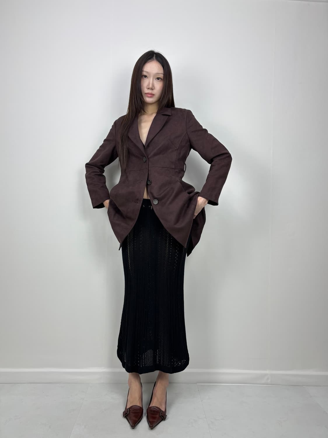 SHEER MERMAID KNIT SKIRT 상품이미지2