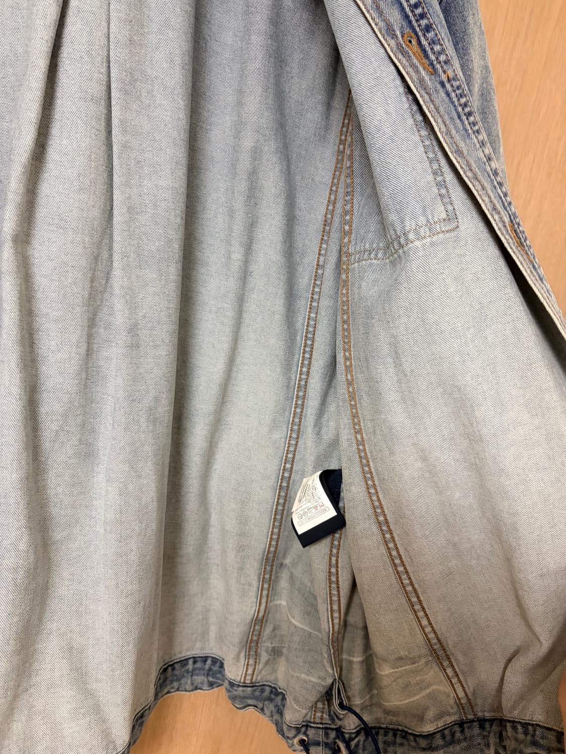 준지 24ss 데님셔츠 숏슬리브 50 상품이미지4