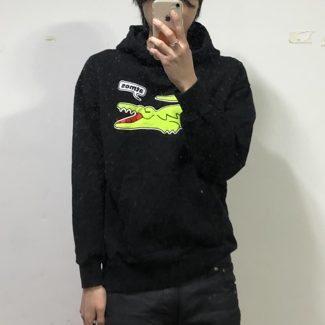 라코스테 x 아트모스 재팬 후드티  상품이미지4