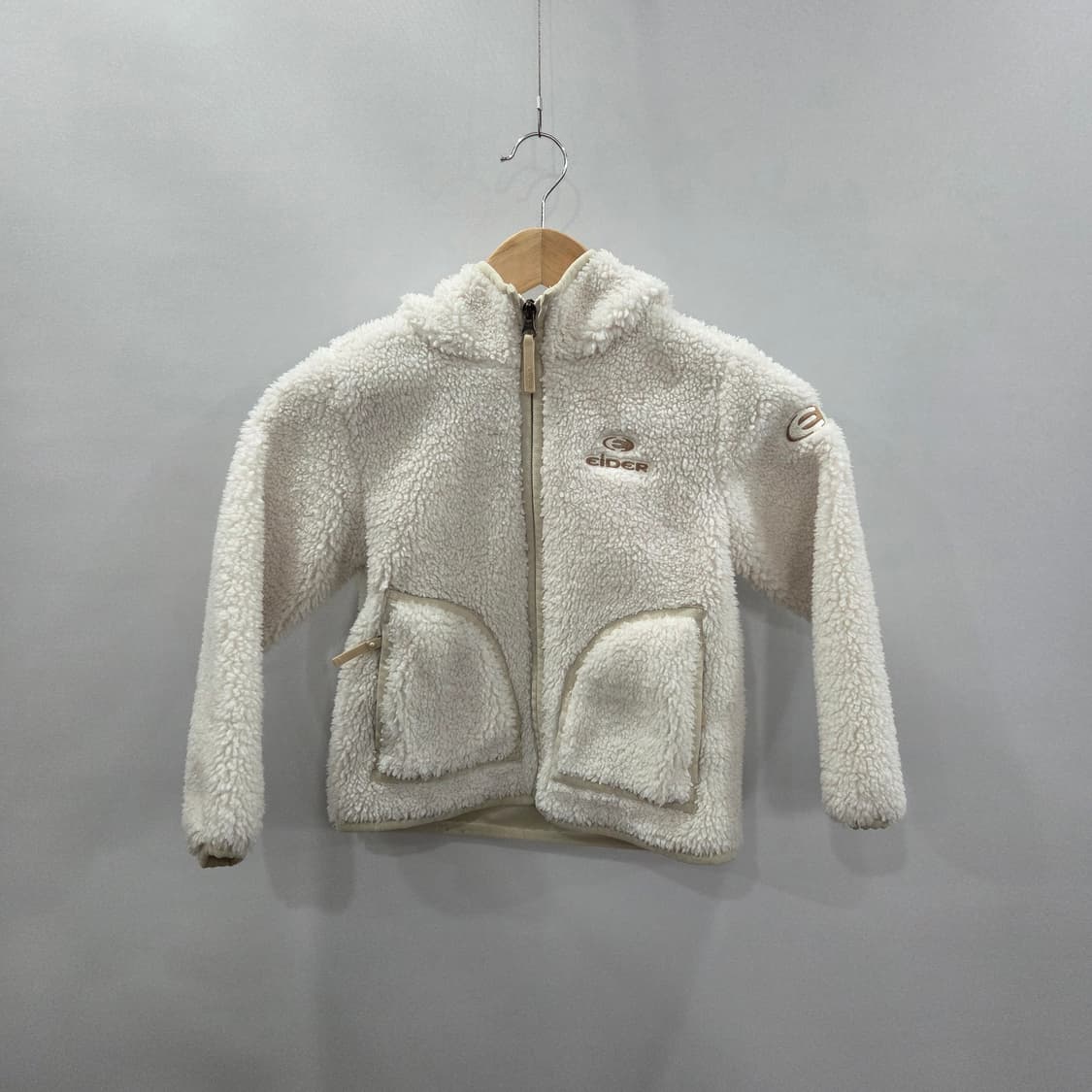 아이더 키즈 양털 후드 플리스 자켓 120/6/7 상품이미지1