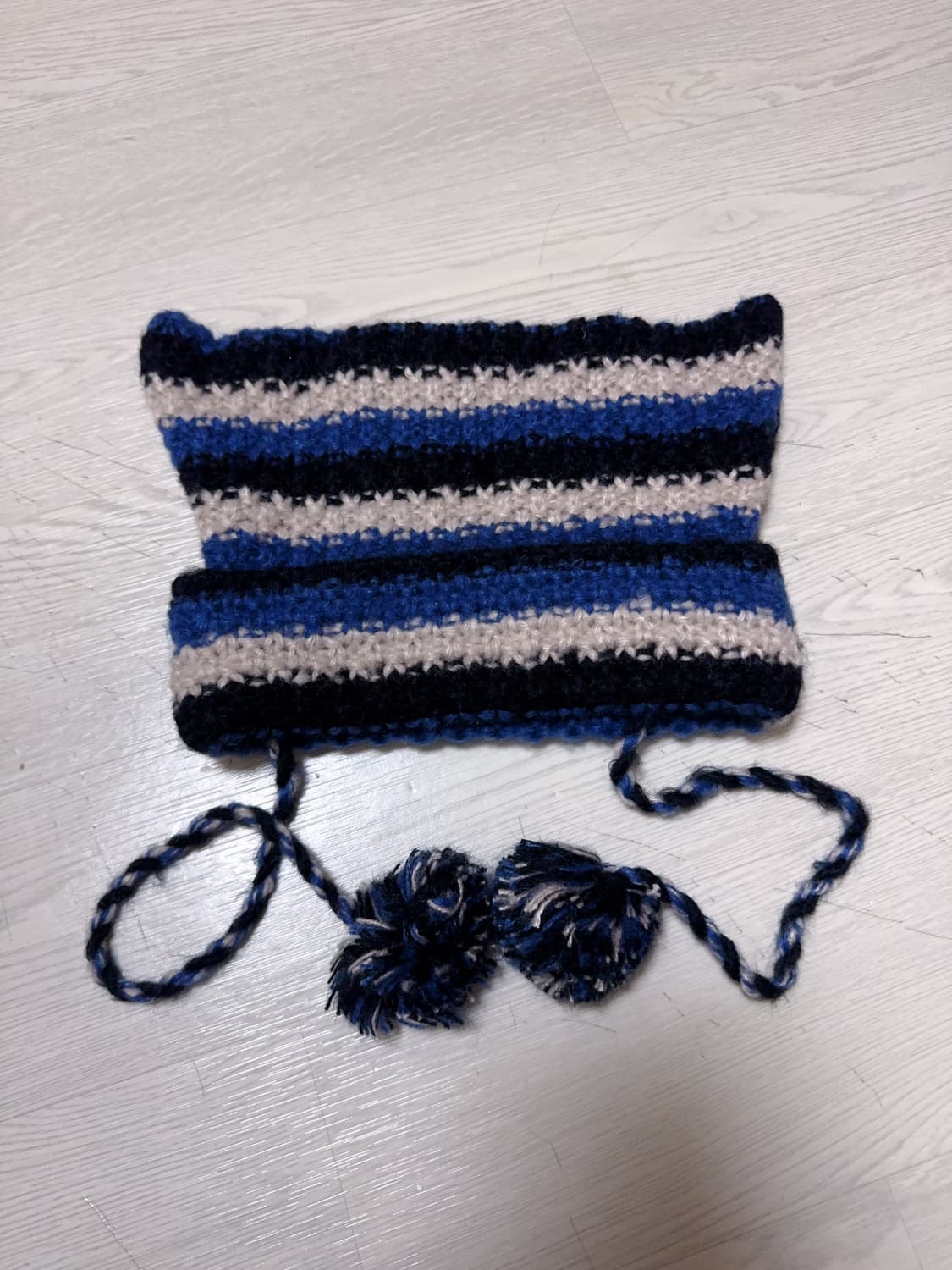 빈티지 서브컬쳐 아노깔 아노착용 폼폼 네코비니 상품이미지4