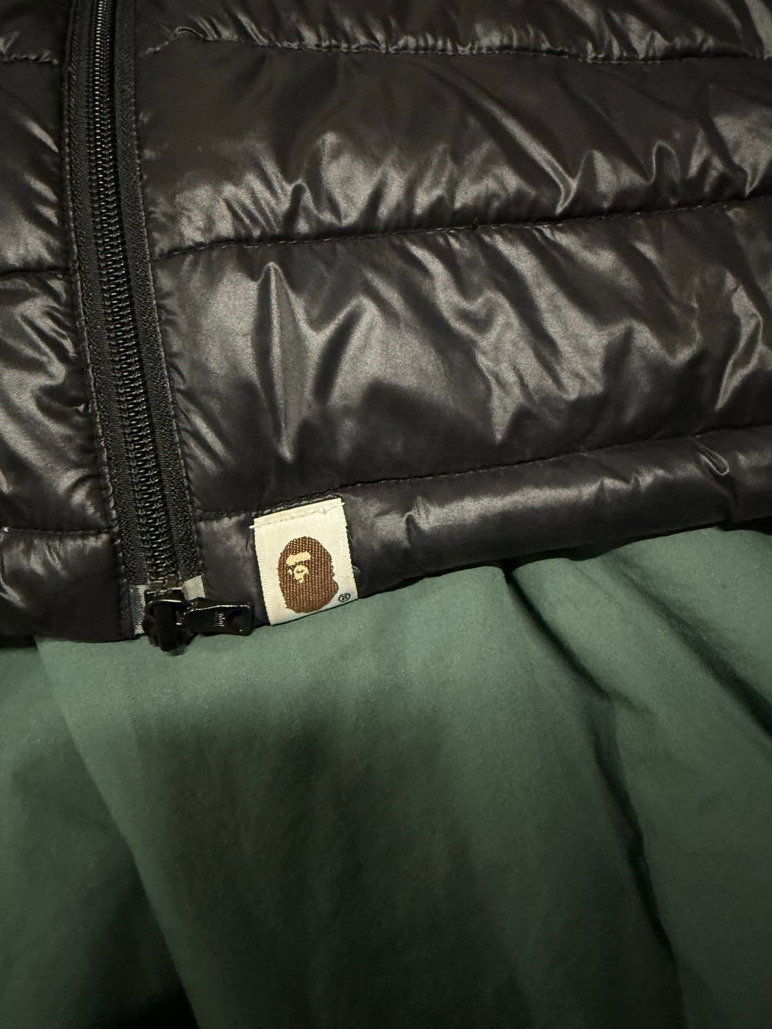 베이프 경량 패딩 상품이미지5