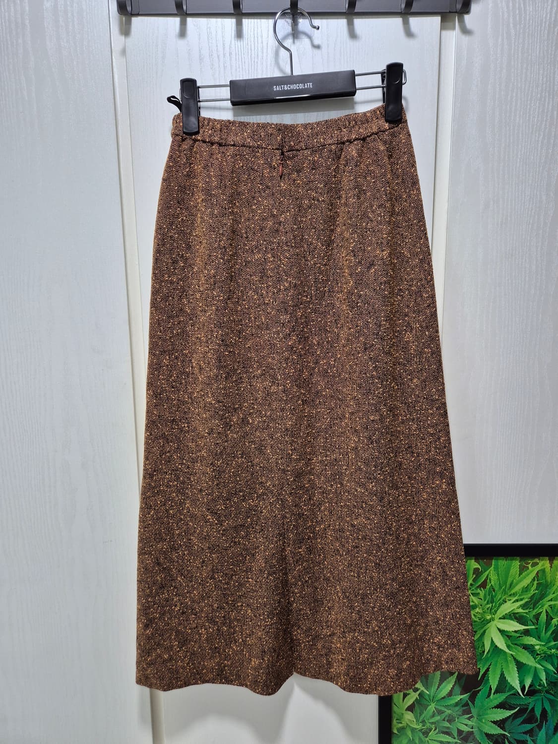 로앙드꽁뜨 브라운 트위드 정장 스커트 셋업 상품이미지9