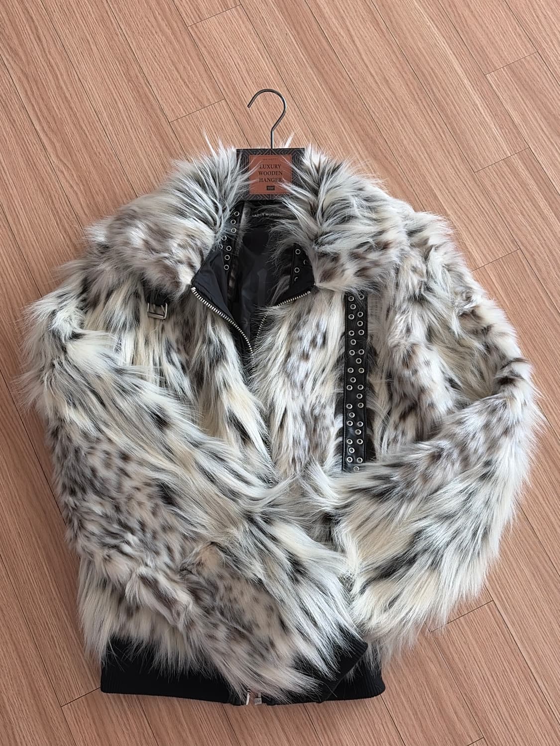 (M) 레이서 월드와이드 퍼 자켓 Snow Lynx 상품이미지1