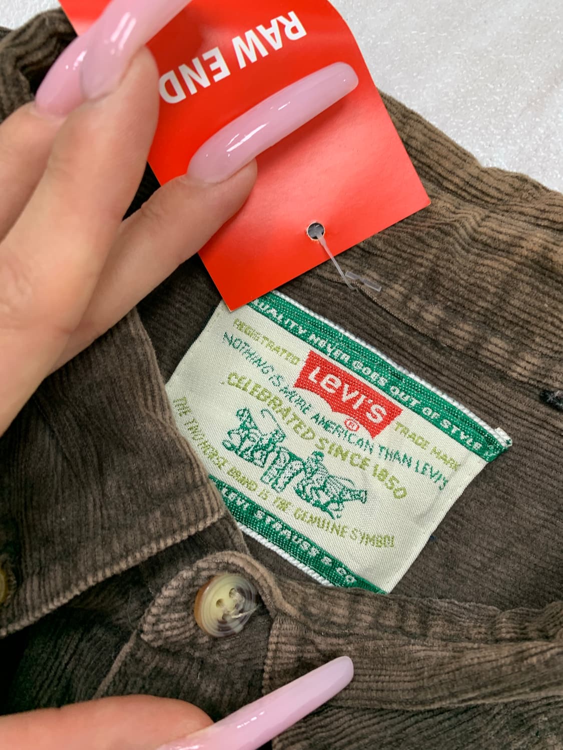 리바이스 브라운 셔츠 #683 상품이미지4