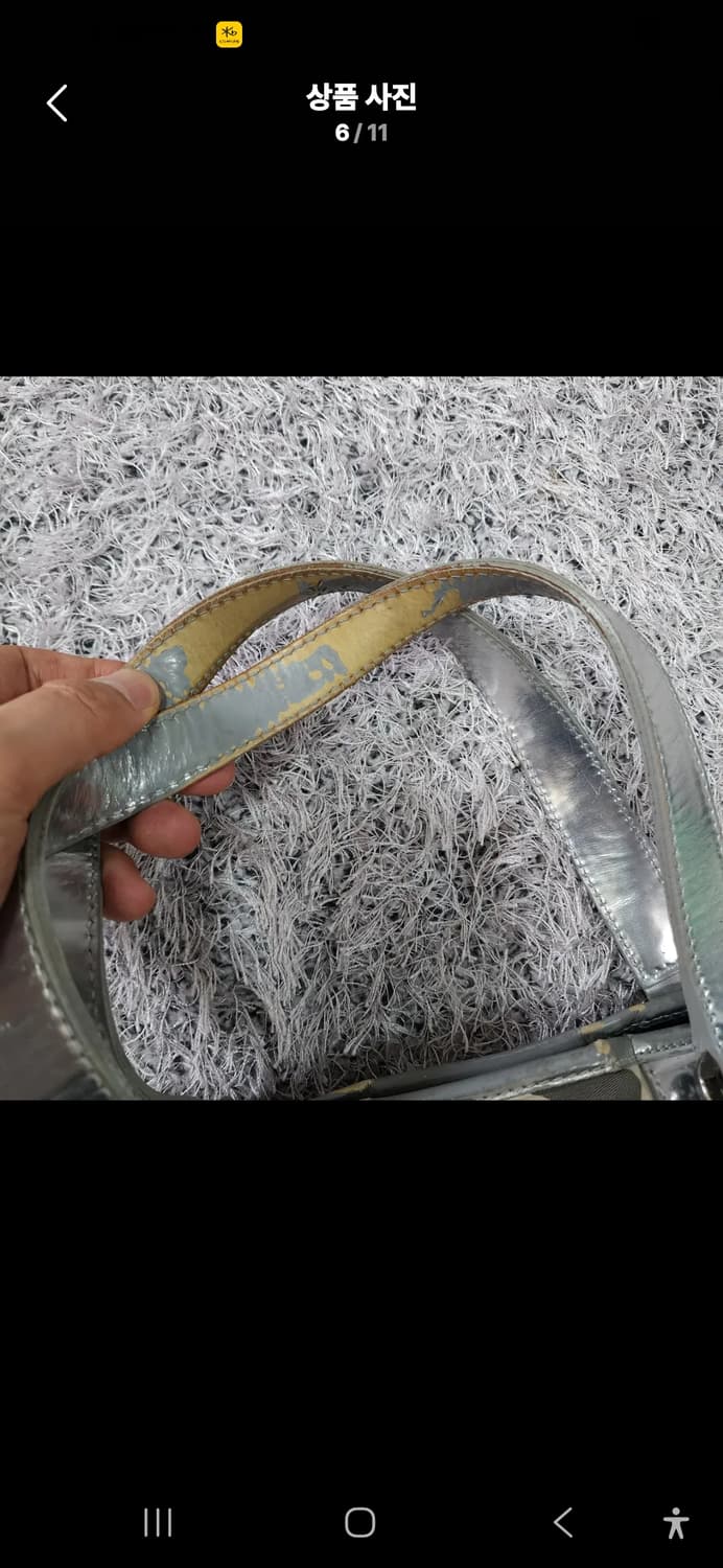 버버리 나일론 체크 쇼퍼백 숄더백 상품이미지5