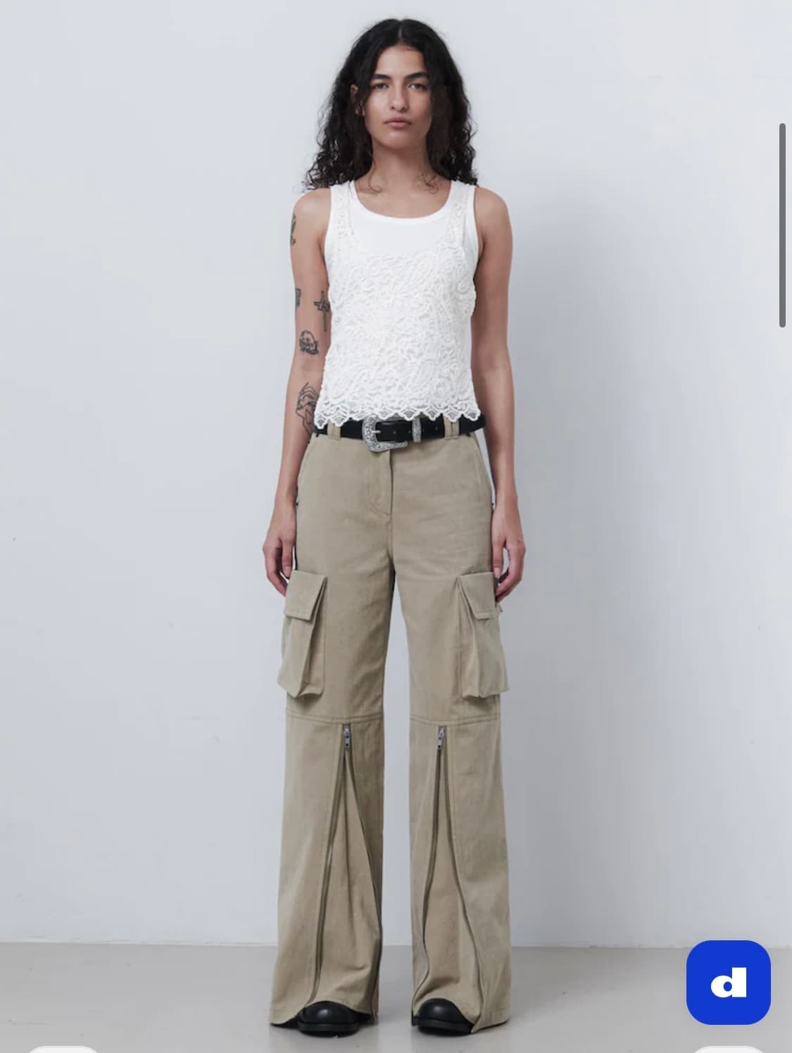에핑글러 Epingler Cargo Zip Pants (Grain L) 상품이미지2