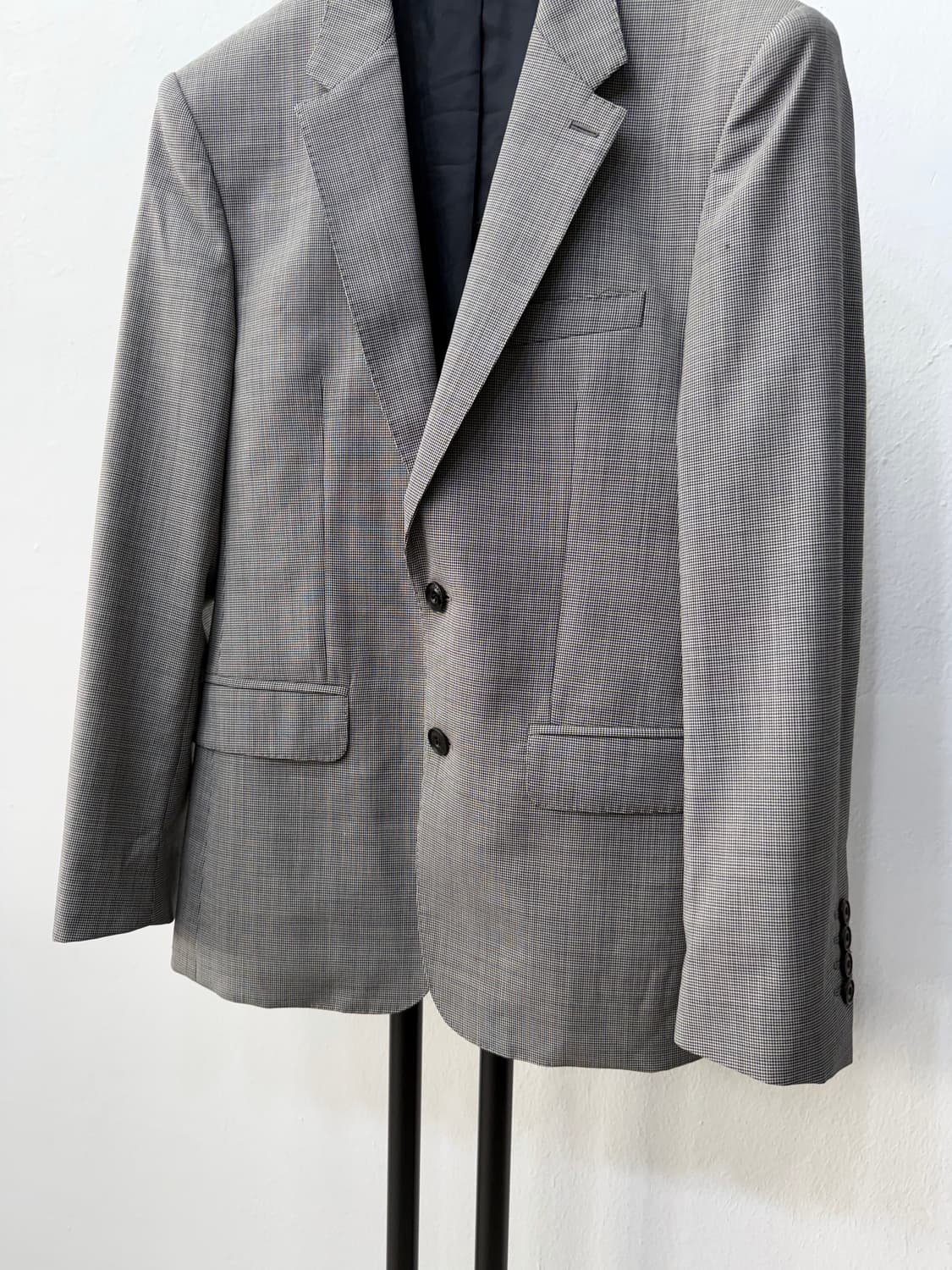 정품) 버버리 남성 체크 자켓 46 상품이미지3