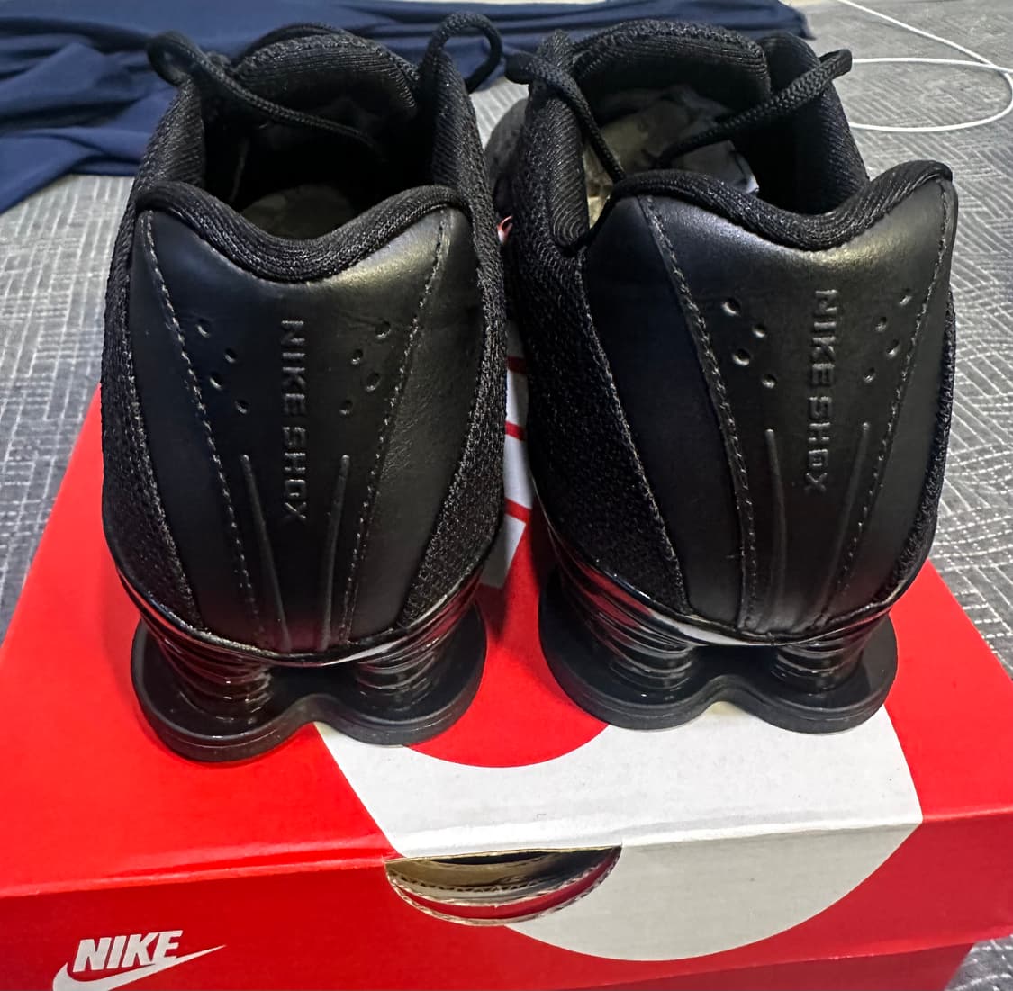 나이키 샥스Z 우먼스 올블랙 250 상품이미지5