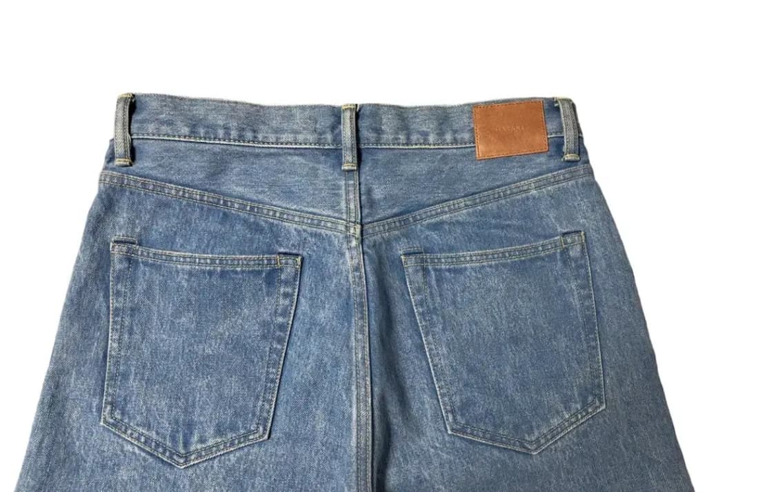 Hatski 하츠키 레귤러 테이퍼드 데님 (Ice Blue) 3사이즈 상품이미지7