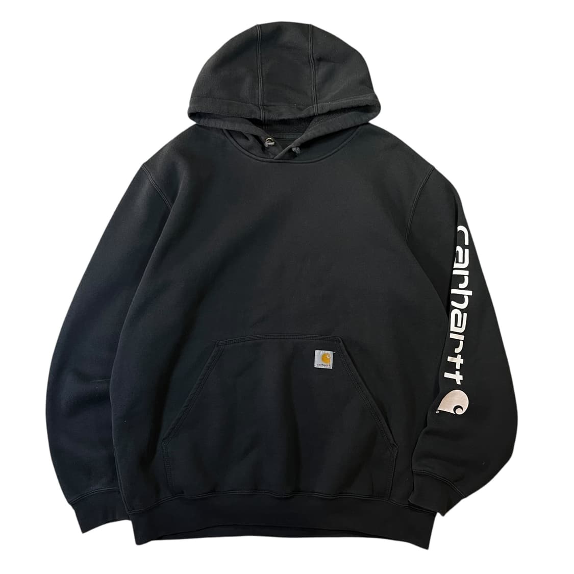 칼하트 스펠로고 후드티 상품이미지1
