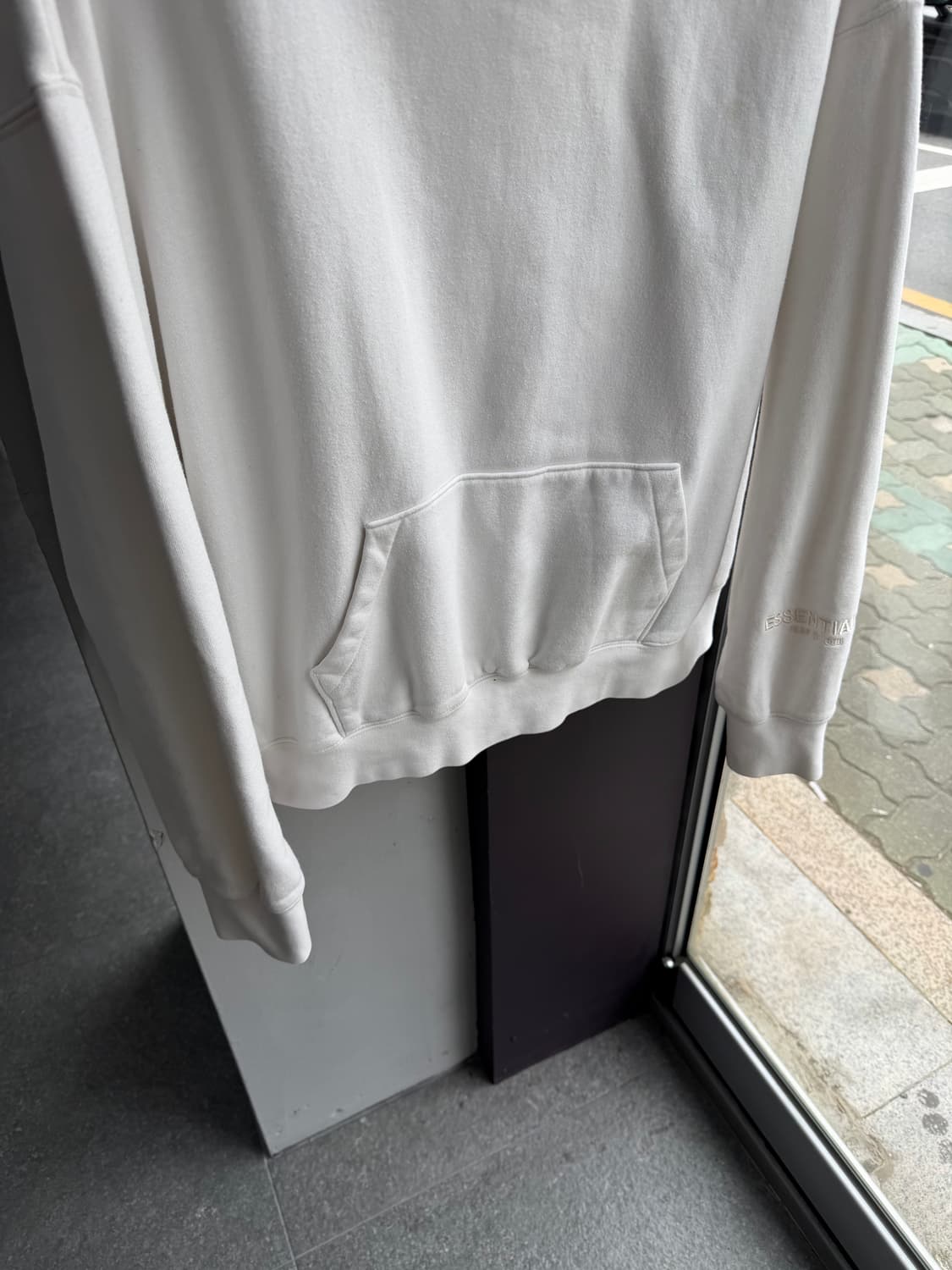 XL/ 피어오브갓 에센셜 백로고 후드티 상품이미지4