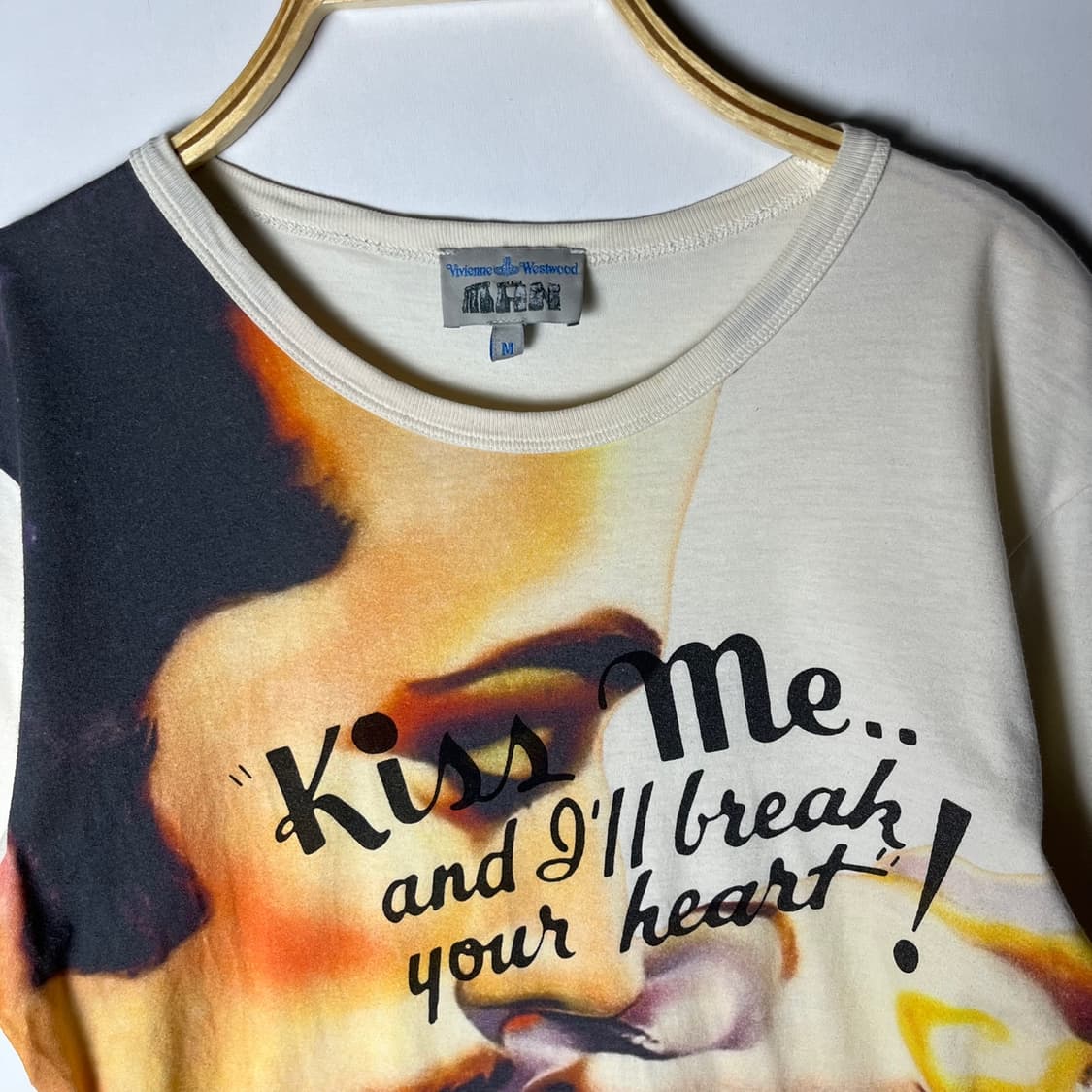 [Vivienne Westwood] 비비안웨스트우드 맨 키스미 하프티셔츠 상품이미지3