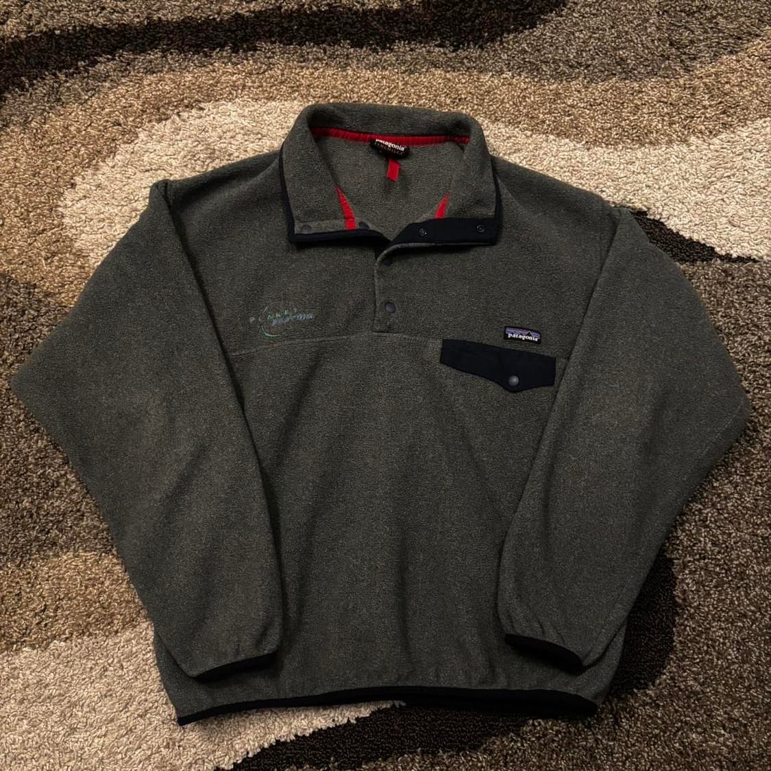 10s 파타고니아 커스텀 신칠라 스냅-T 그레이/네이비 상품이미지2