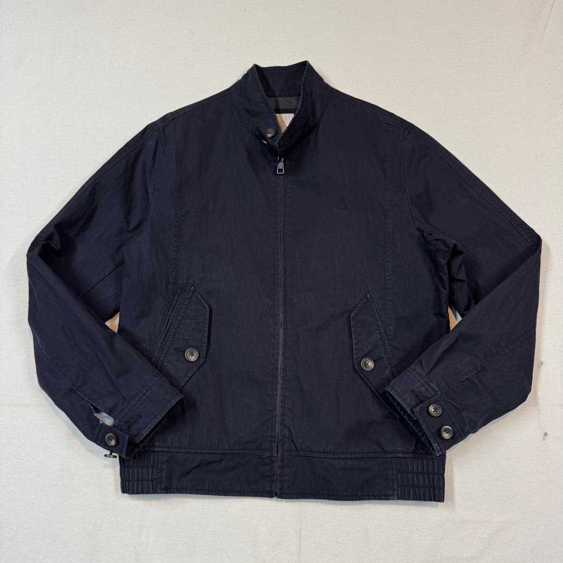 L) 빈폴 네이비 솔리드 해링턴 자켓 상품이미지1