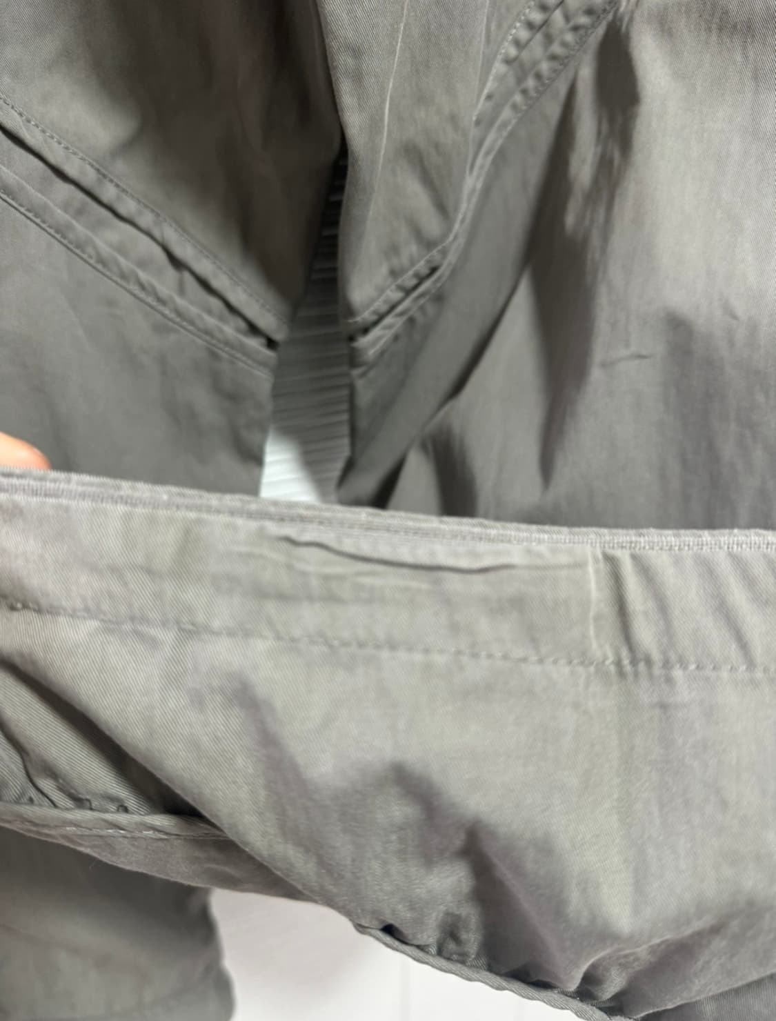 산산기어 테이프드 팬츠 머드카키 상품이미지2