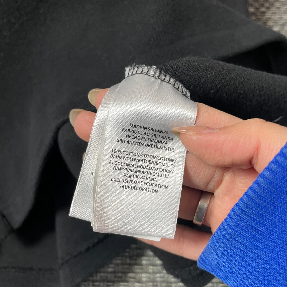 폴로랄프로렌 화이트포니 블랙 하프넥 반집업 긴팔 니트 S 상품이미지7