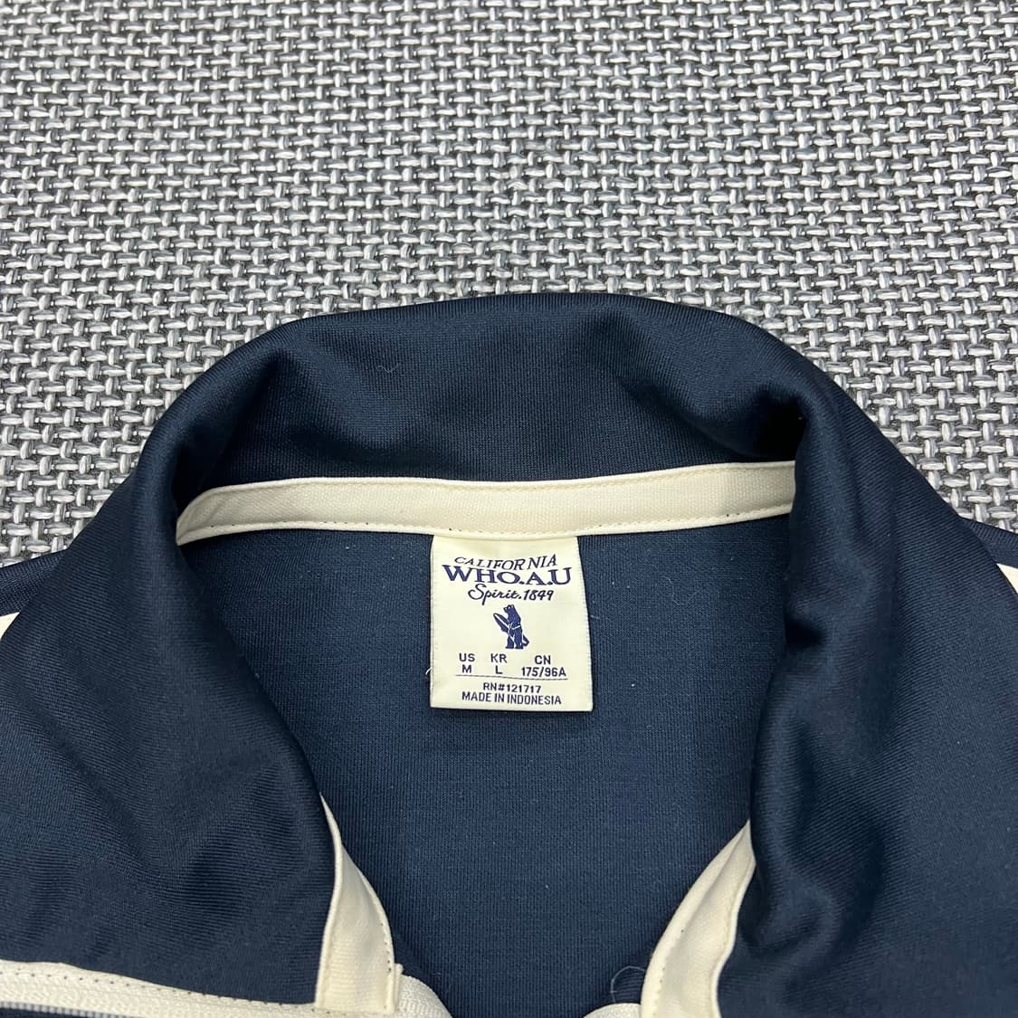 착샷O 후아유 네이비 져지 상품이미지2