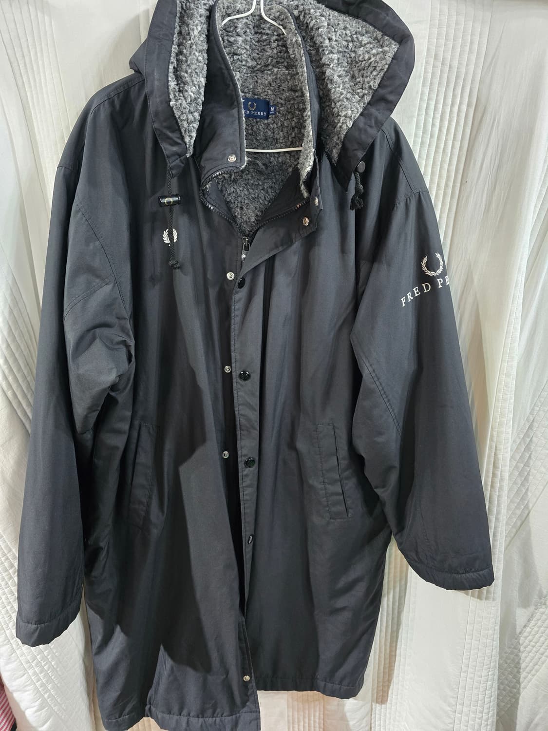 프레드페리 롱 오버핏자켓 상품이미지2