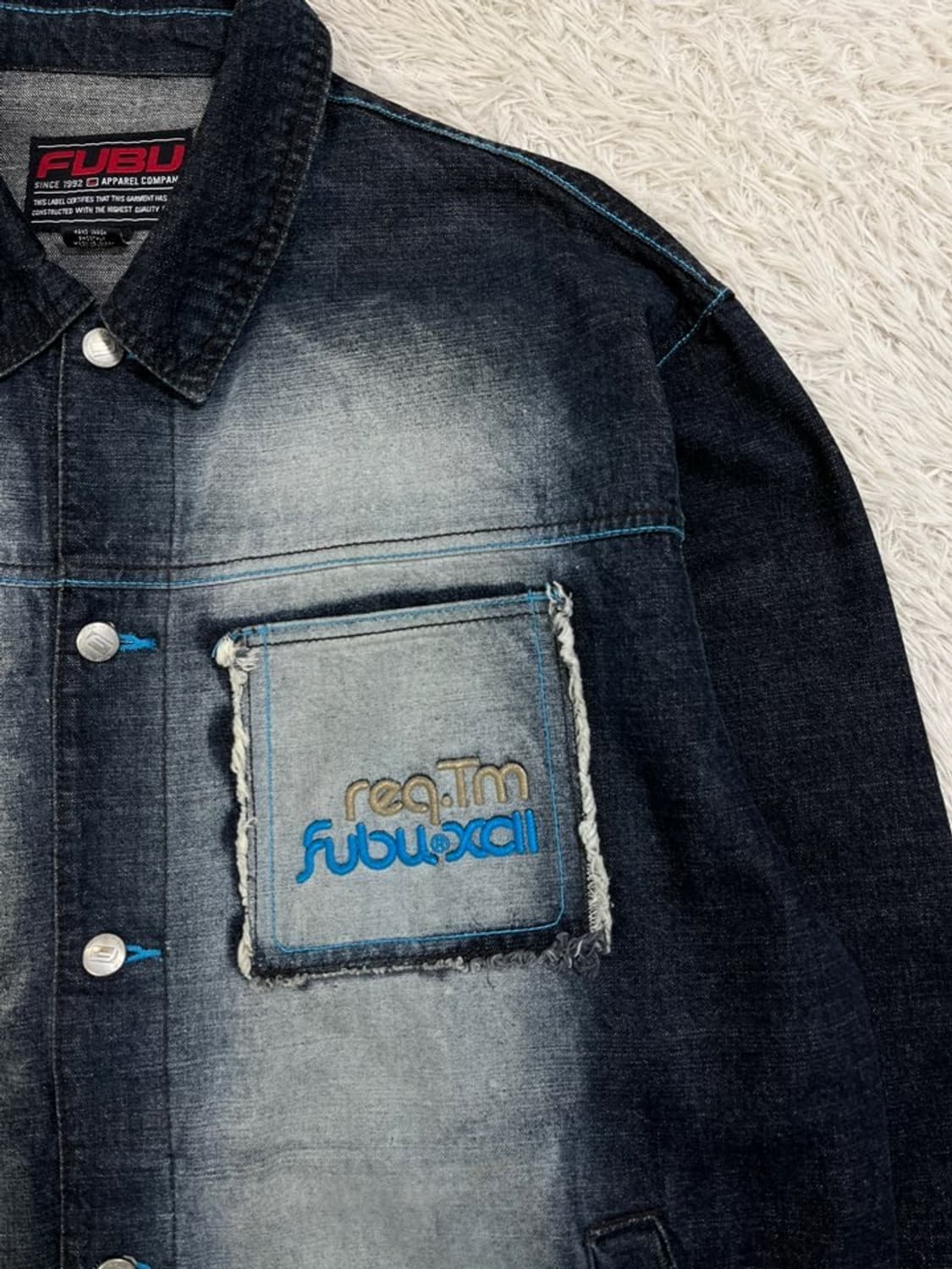 푸부 올드스쿨 데님 자켓/#2771 상품이미지2