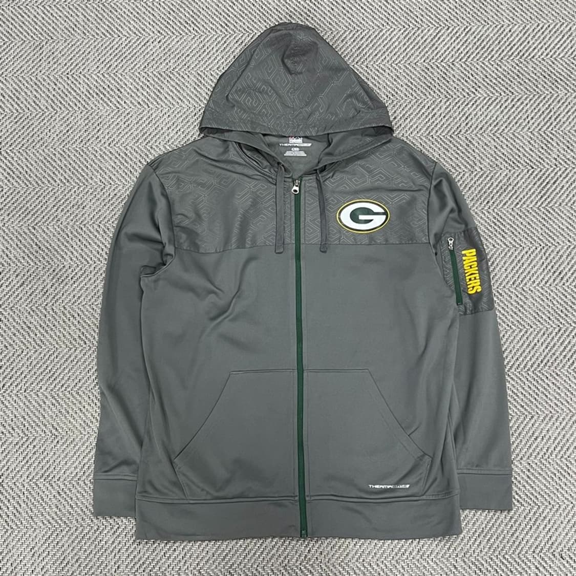 마제스틱 그린베이 패커스 후드 집업 v0823 상품이미지1