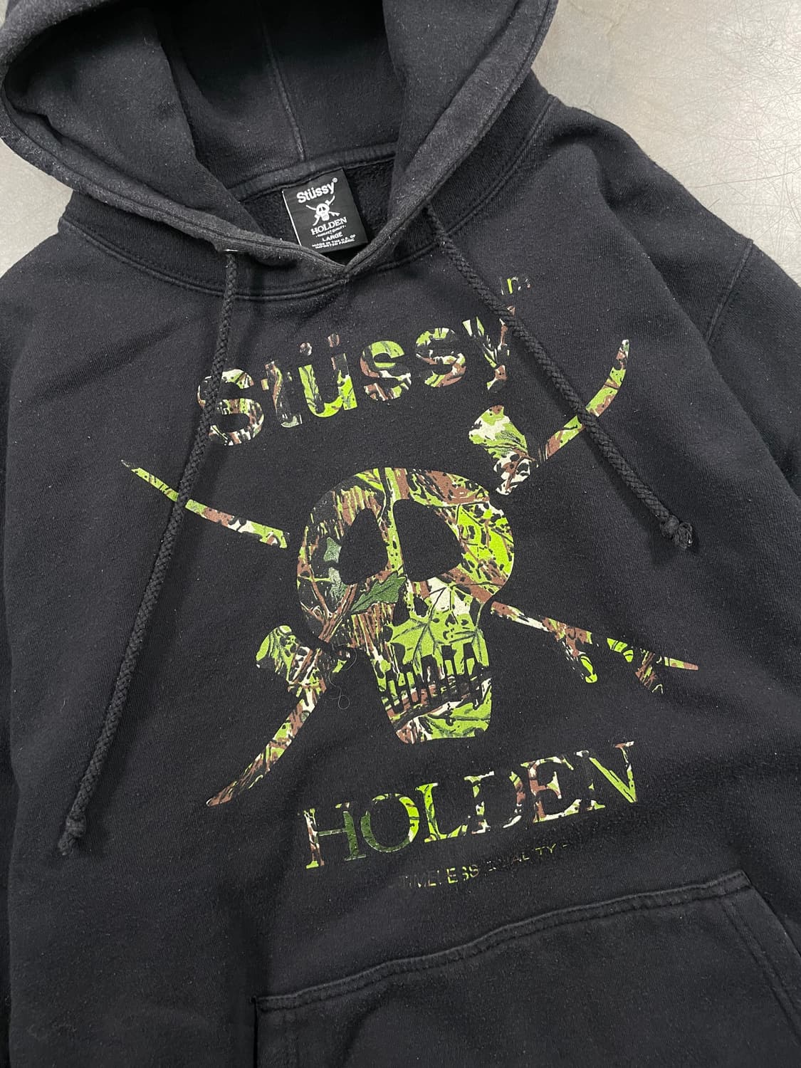 스투시 X 홀든 카모스컬 스웻후드 상품이미지2