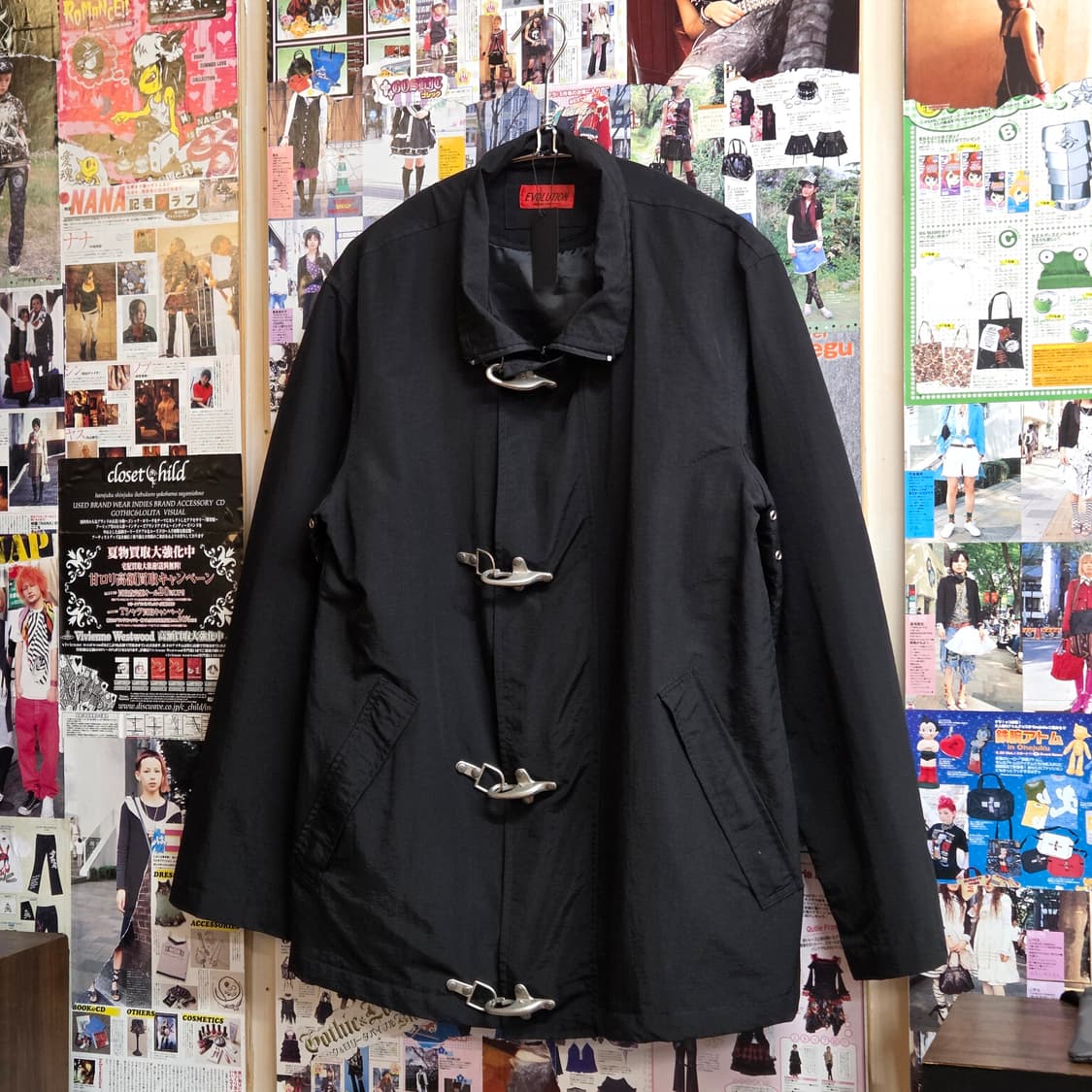 빈티지 파이어맨 버클 바람막이 자켓 상품이미지2