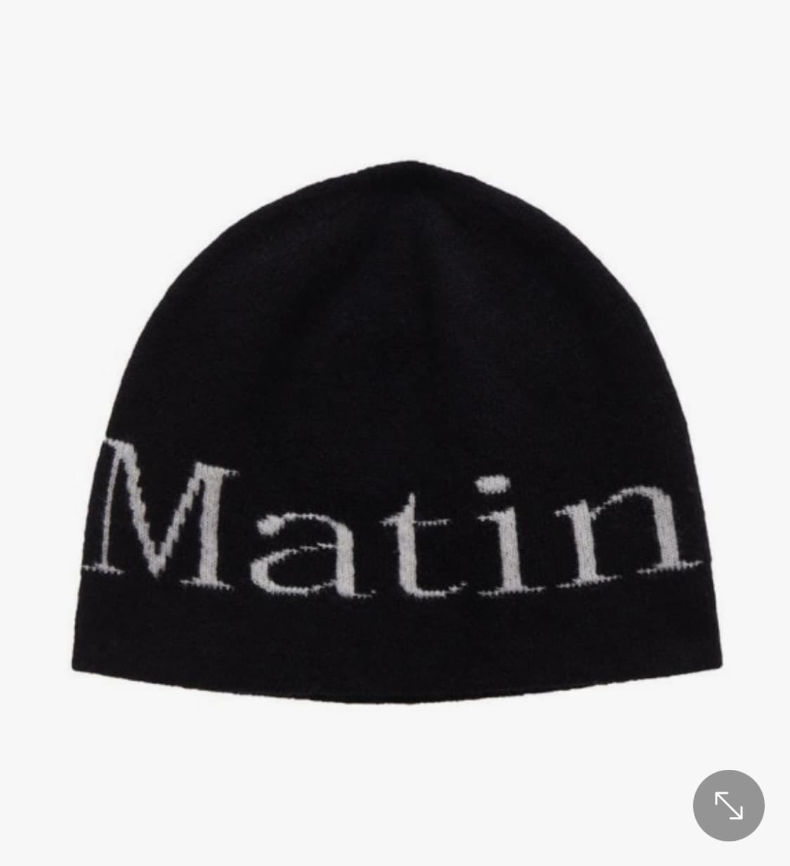 마뗑킴 비니 블랙 상품이미지1