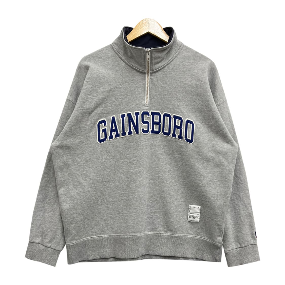 게인스보로 반집업 오버핏 맨투맨 L 상품이미지1