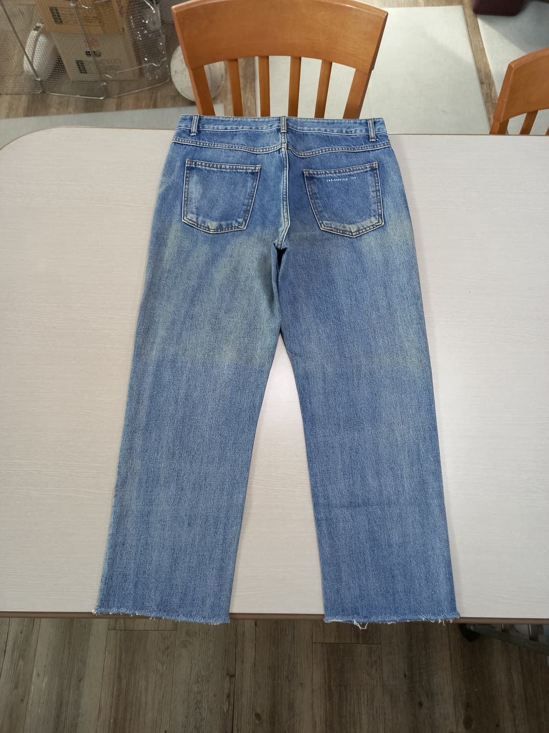 32 FATALISM Kor 여성용 테이퍼드핏 일자 크롭진 32-268 상품이미지2