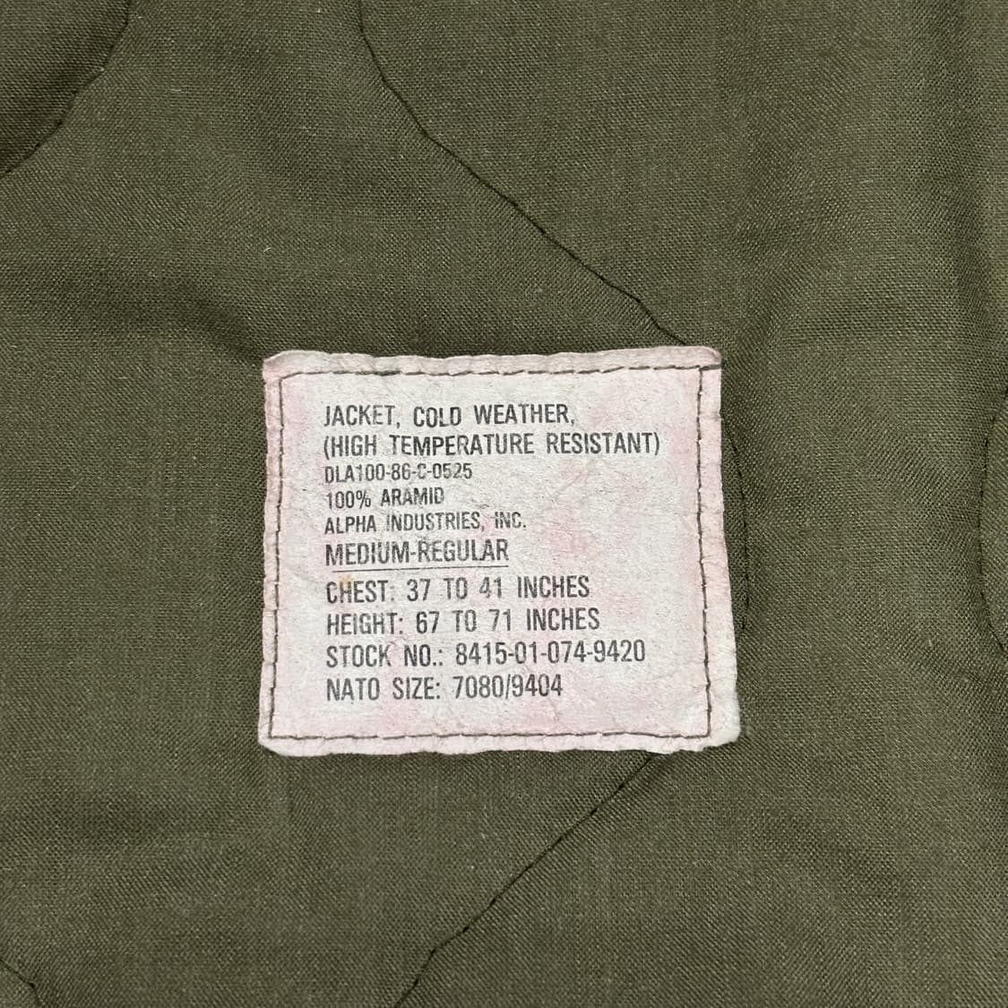 80s 오리지널 cvc 탱커자켓 M-R 상품이미지4