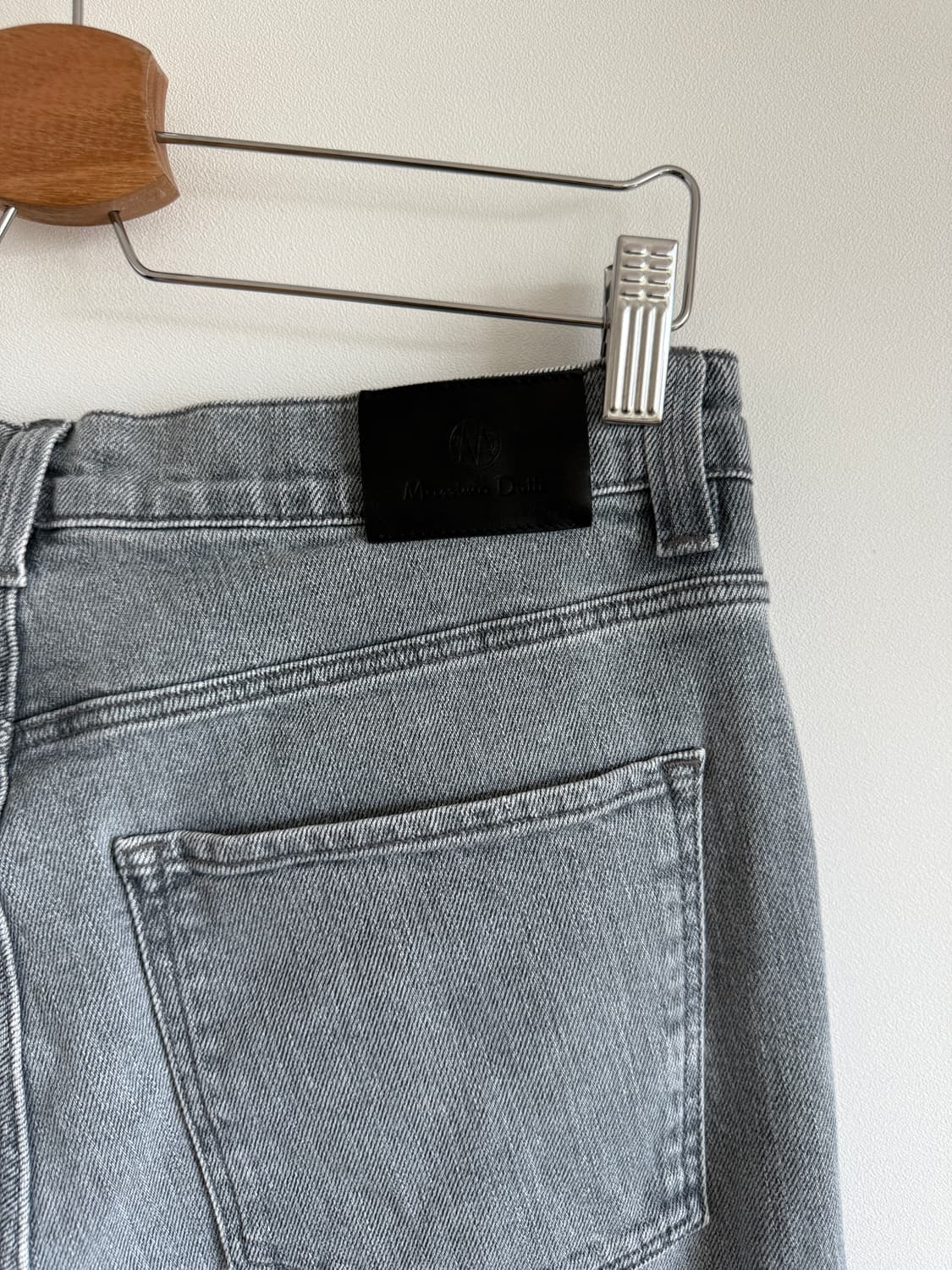 마시모두띠(Massimo Dutti) 그레이 데님 팬츠 상품이미지5