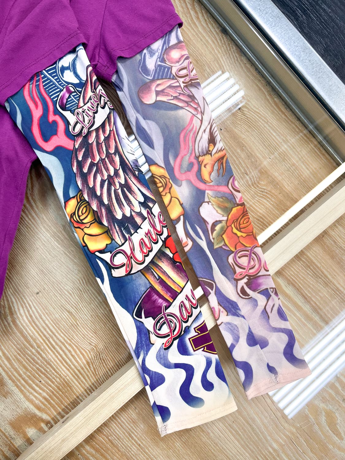 할리데이비슨 타투 암 워머 롱슬리브 상품이미지6