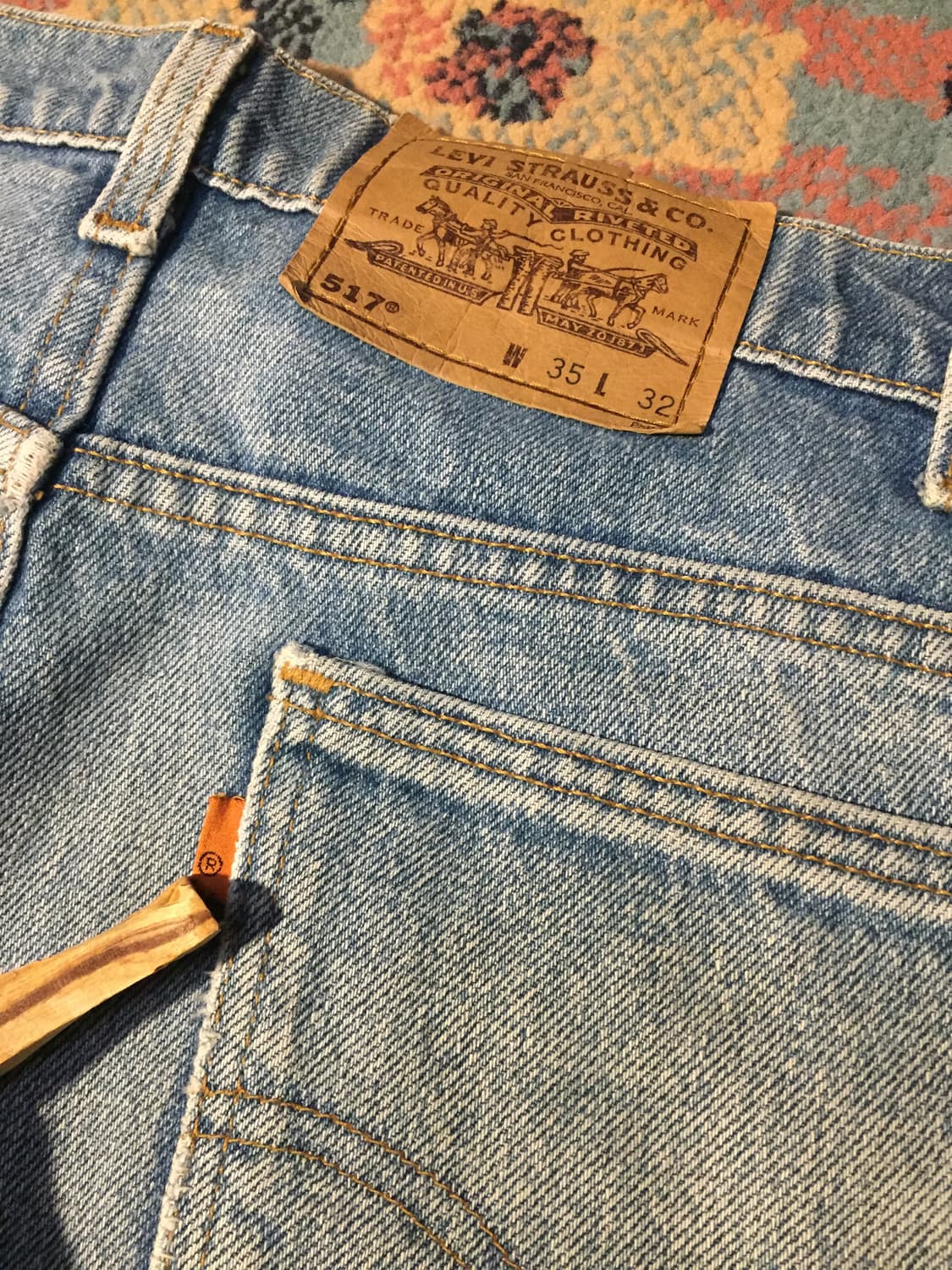 80‘s 리바이스 517 굿페이딩 굿사이즈 상품이미지6