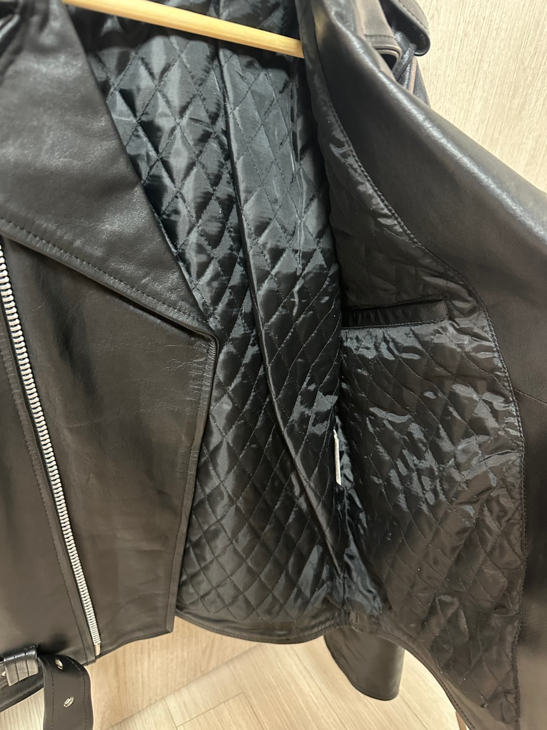 일본 가죽샵 구매 소가죽 라이더자켓 95 상품이미지3