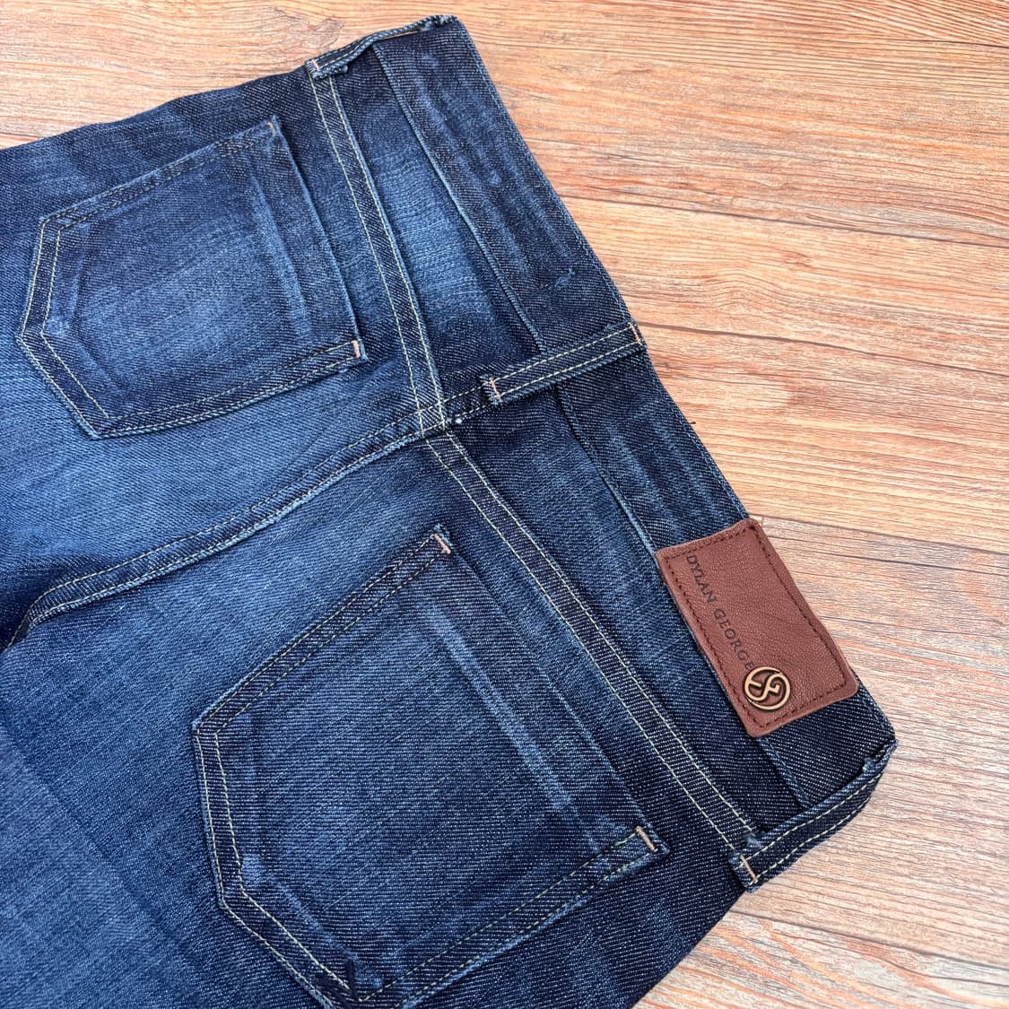 딜런 죠지 USA 데님 청바지 27 진청 미국 수입 정품 새제품급 상품이미지7