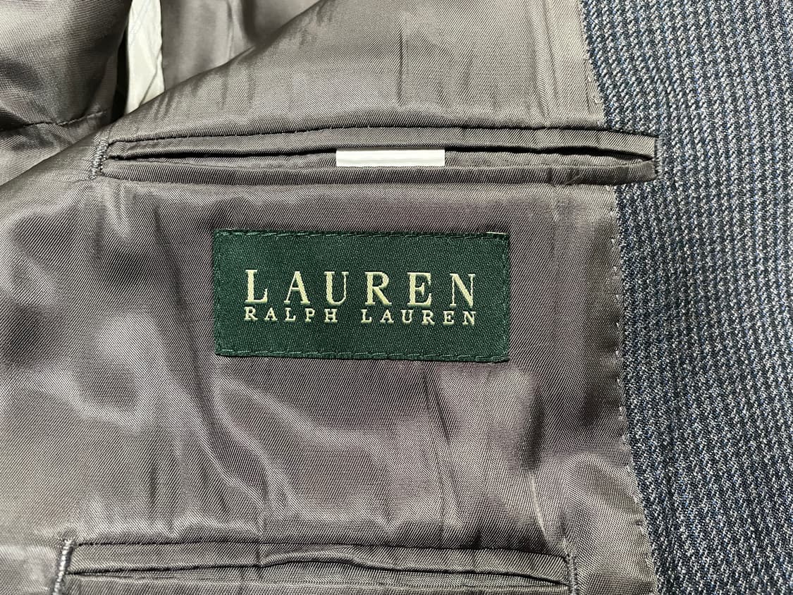 105) 폴로 랄프로렌 네이비 잔체크 블레이저(민트급)RRL&LVC 상품이미지3