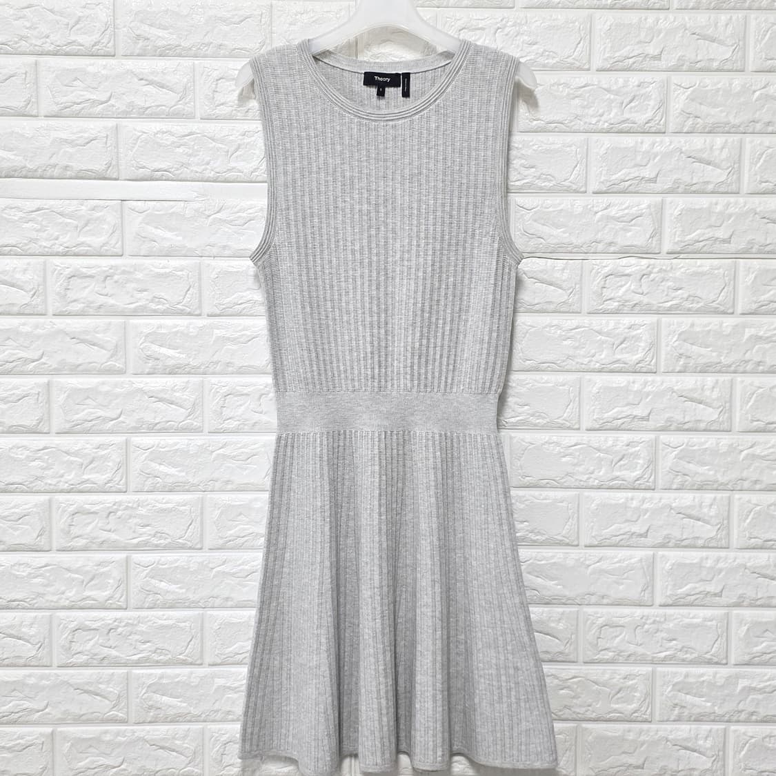 택포) 띠어리 골지 니트 민소매 원피스 S 상품이미지1