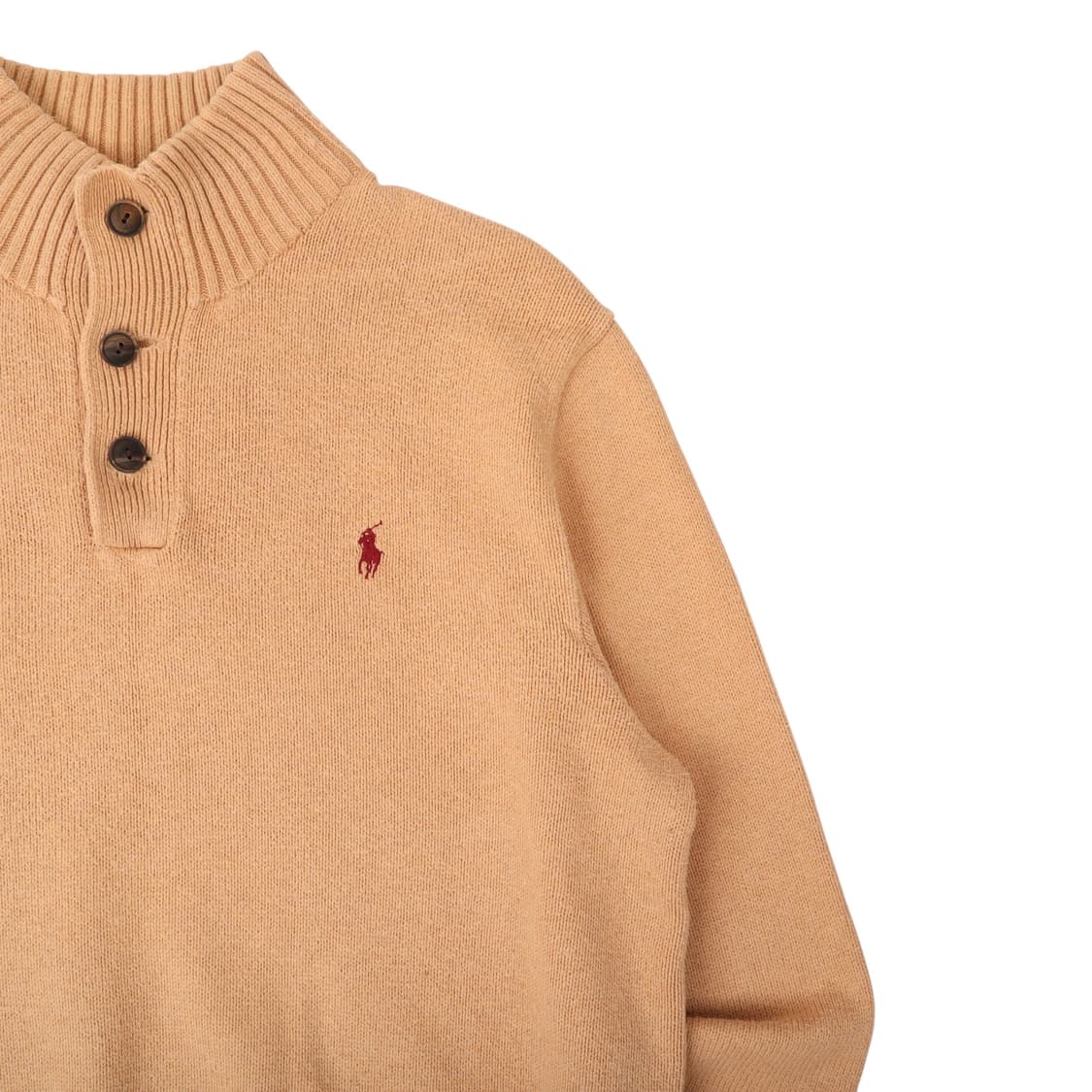 폴로 랄프로렌 베이지 버튼업 니트 상품이미지3