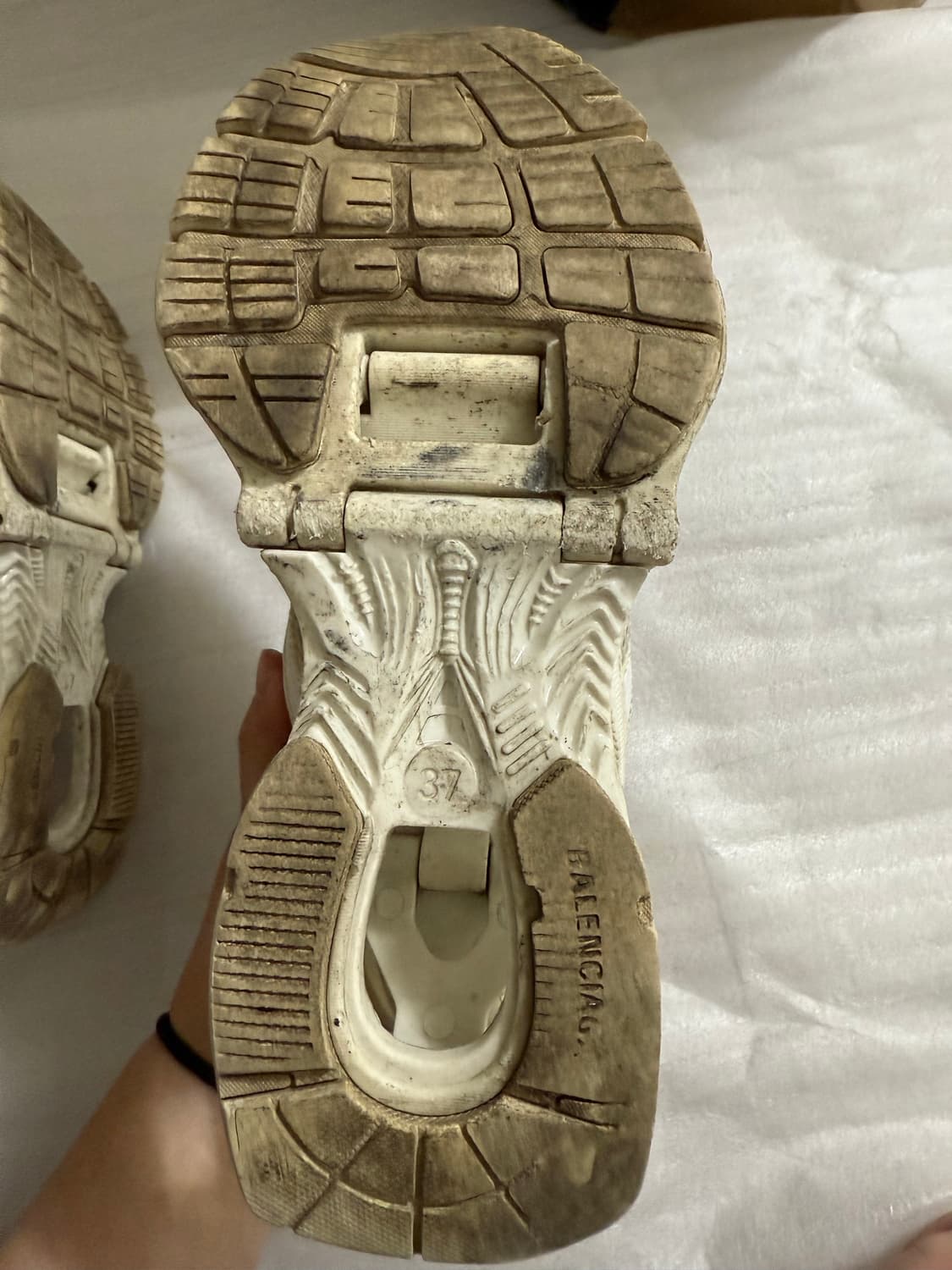 발렌시아가 엑스팬더 스니커즈 화이트 37사이즈 오늘만 할인 상품이미지9