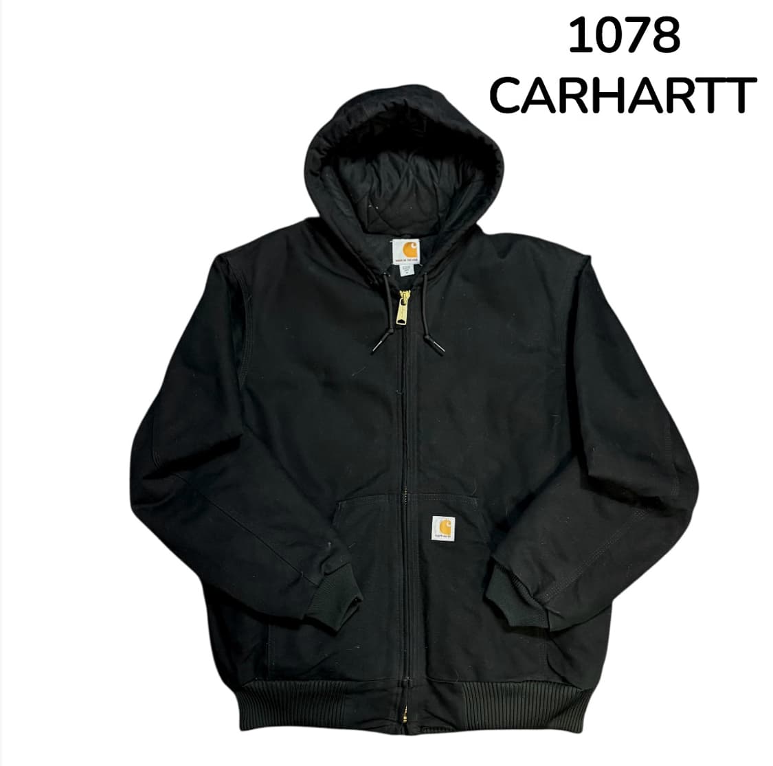 칼하트 블랙 후드 M 상품이미지2