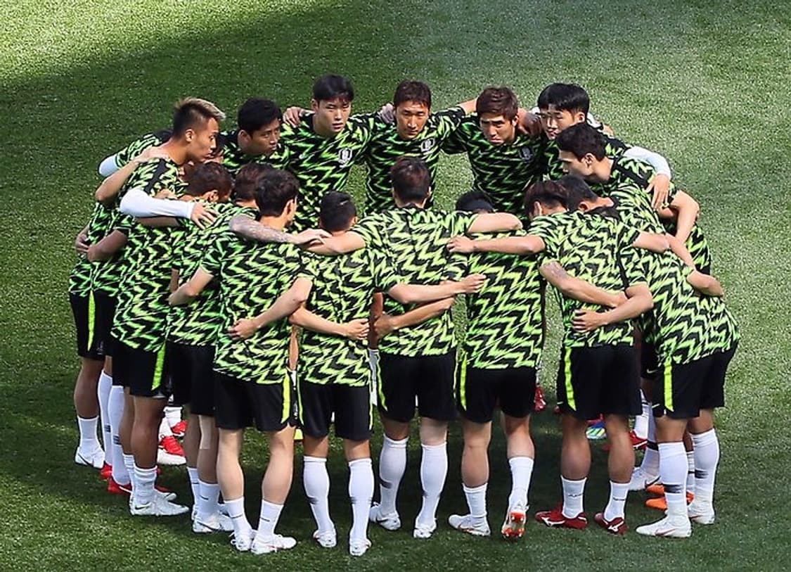 러시아 월드컵 한국 국가대표팀 훈련복(트레이닝복) 상품이미지2