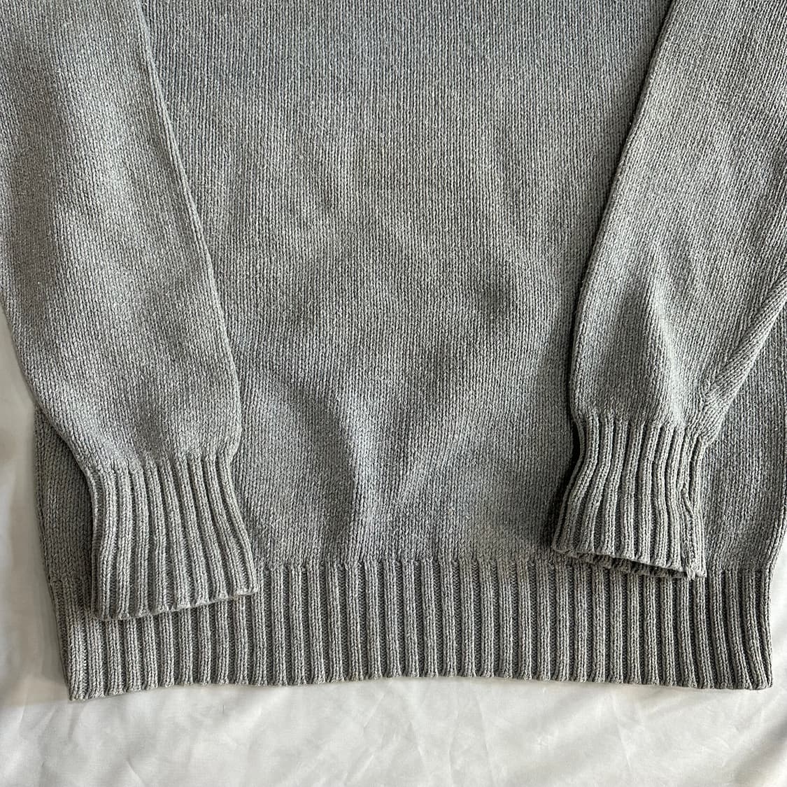 폴로 코튼 브이넥 니트105 상품이미지7